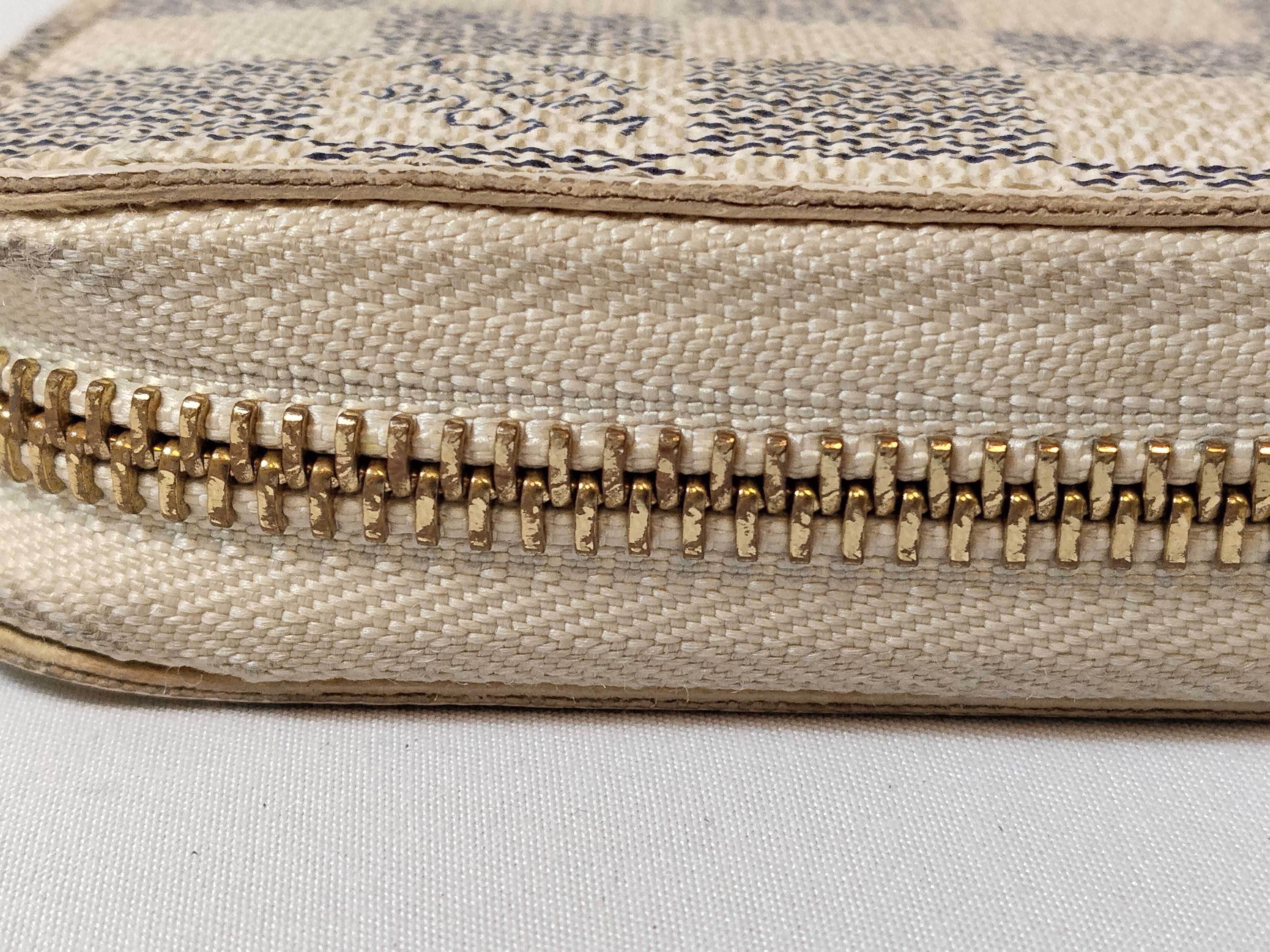 Damier Azur Zippy Wallet — view 9