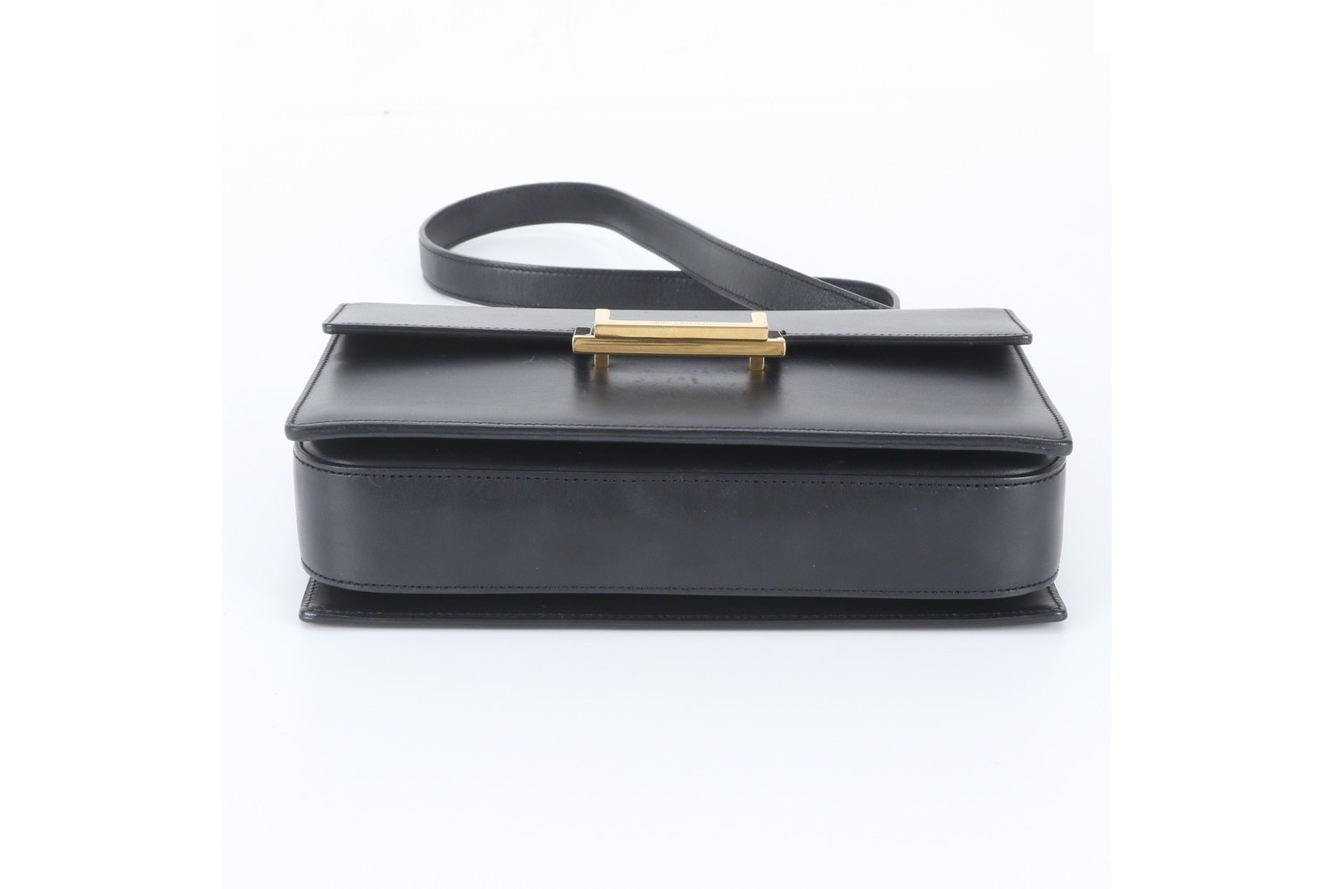Lulu Classic Leather Shoulder Bag — view 6