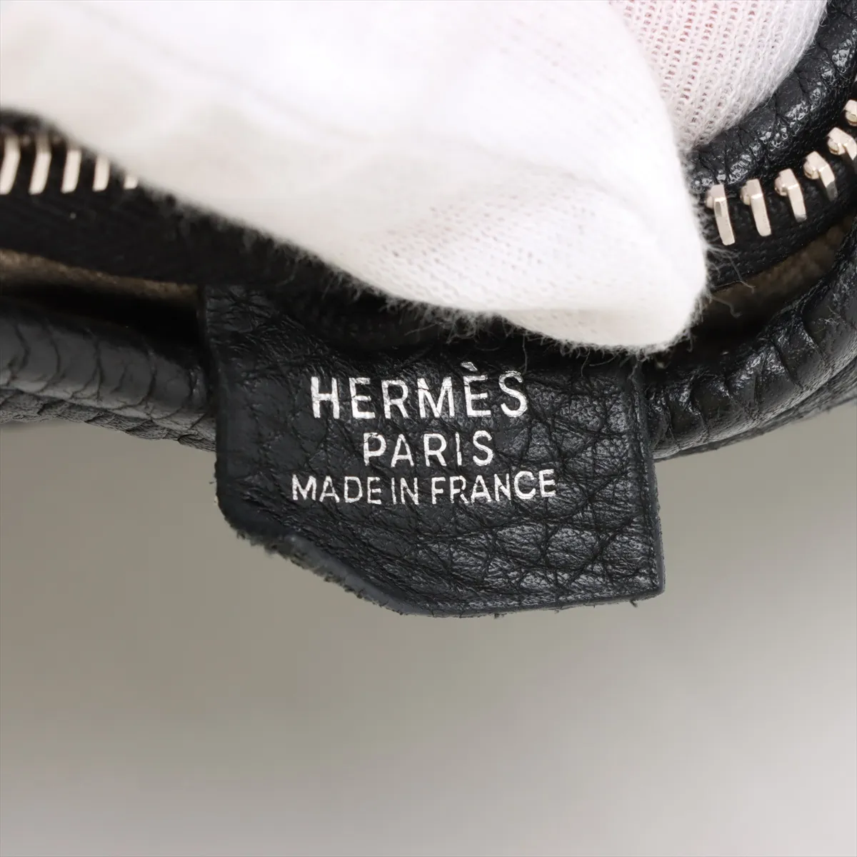 Masai PM Taurillon Clemence Black Silver Hardware J:2006 — view 9