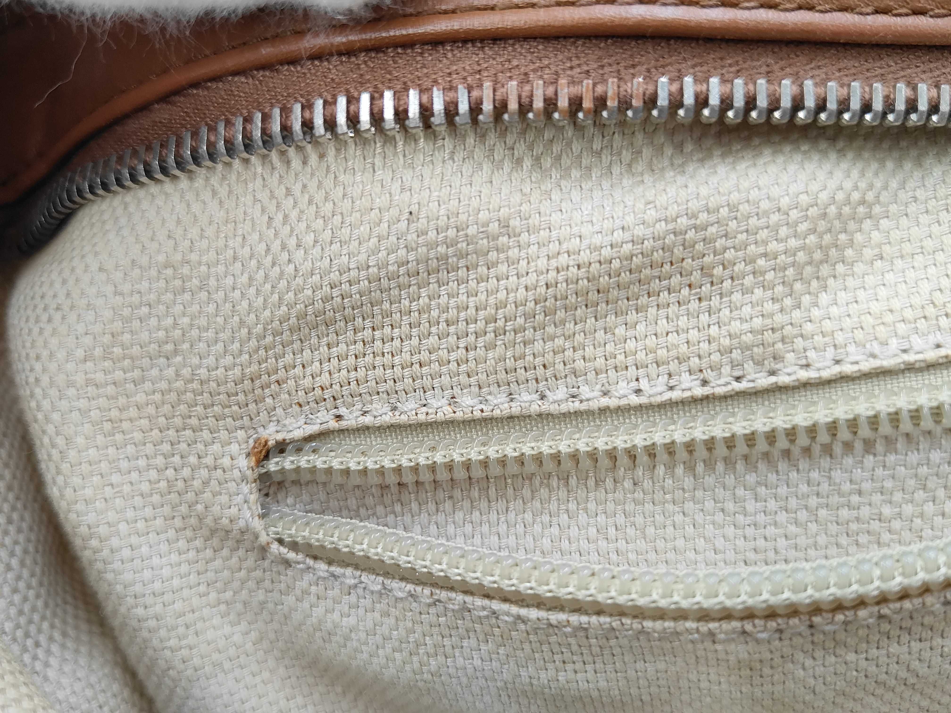 G Cherry Line Canvas Shoulder Bag Brown 337598 Shoulder Bag — view 13