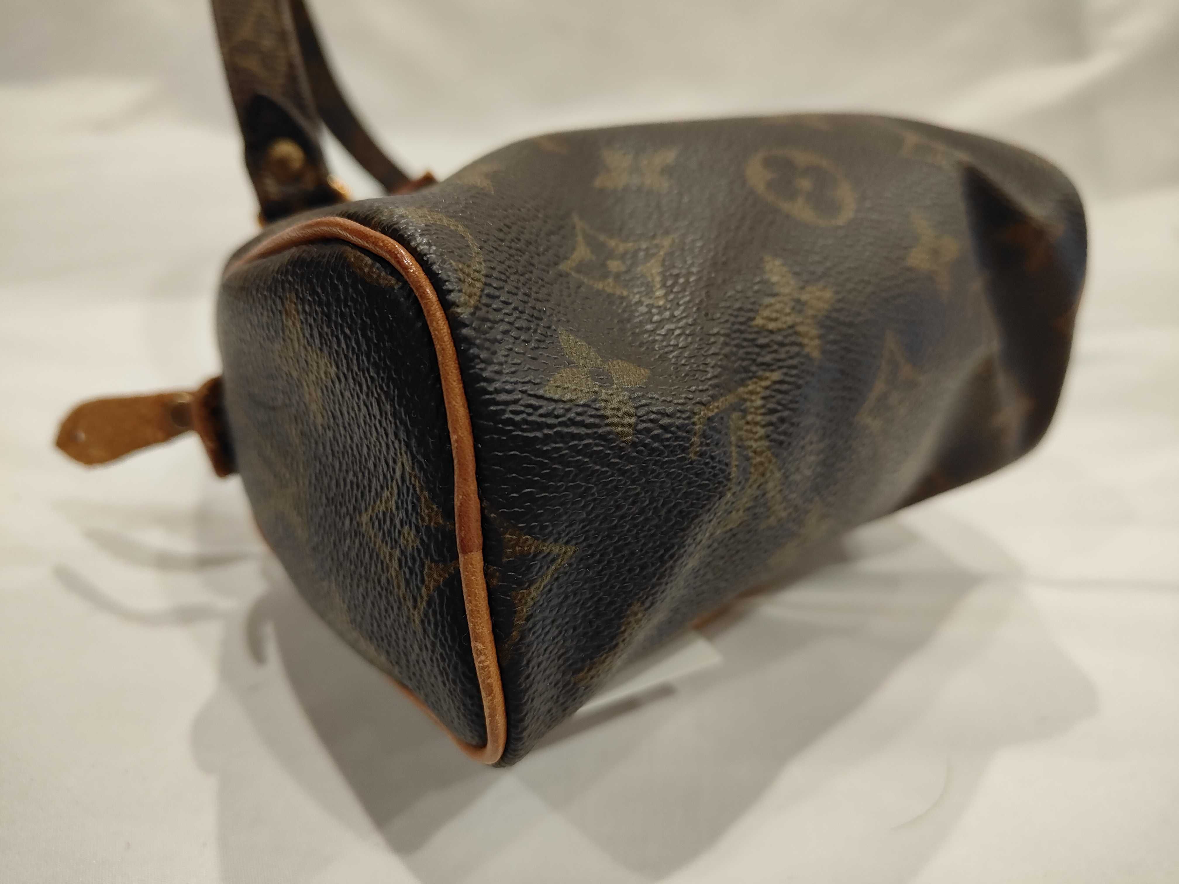 Monogram M41534 Mini Speedy Shoulder Bag — view 4