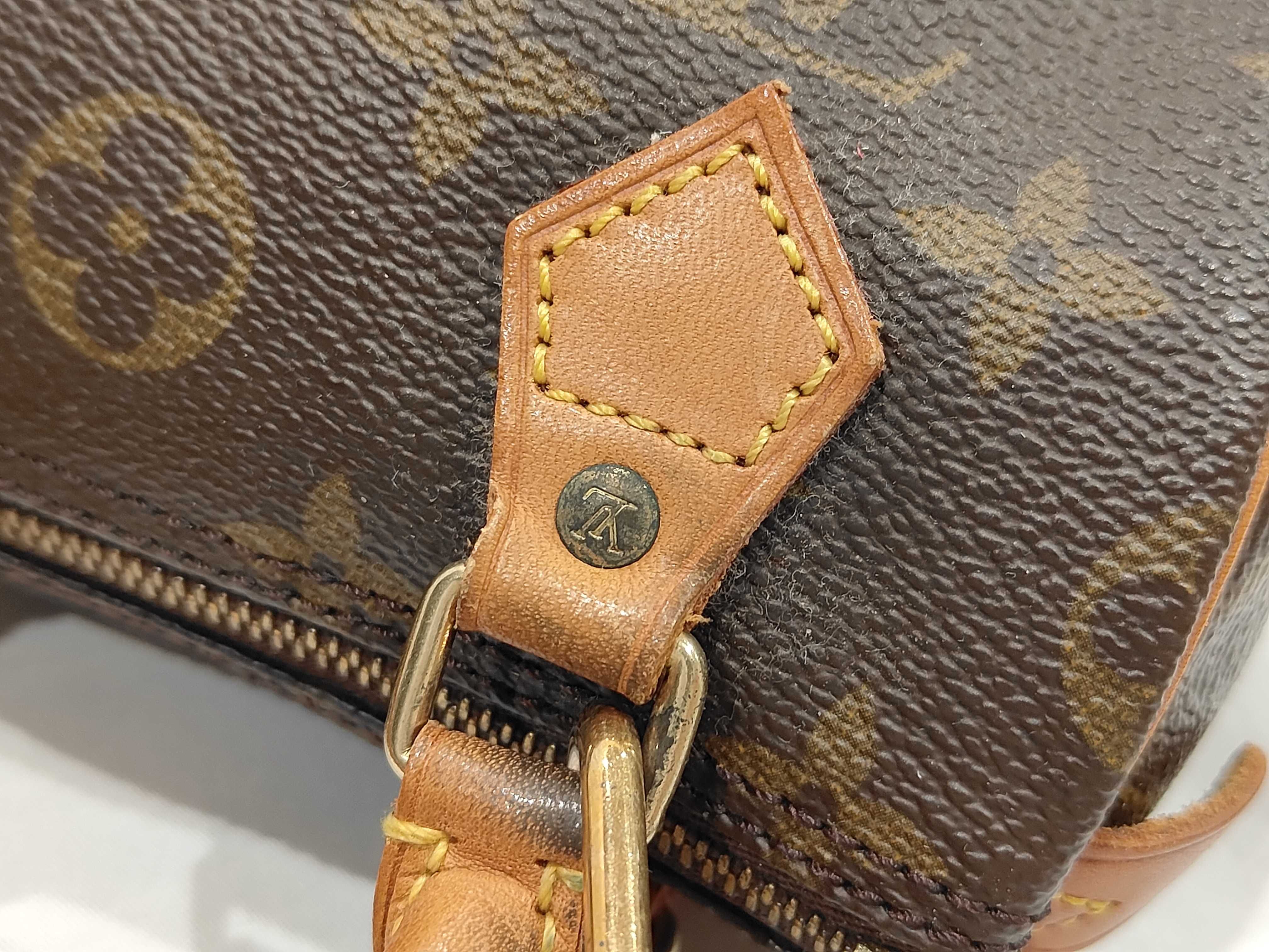 Monogram M41534 Mini Speedy Shoulder Bag — view 9