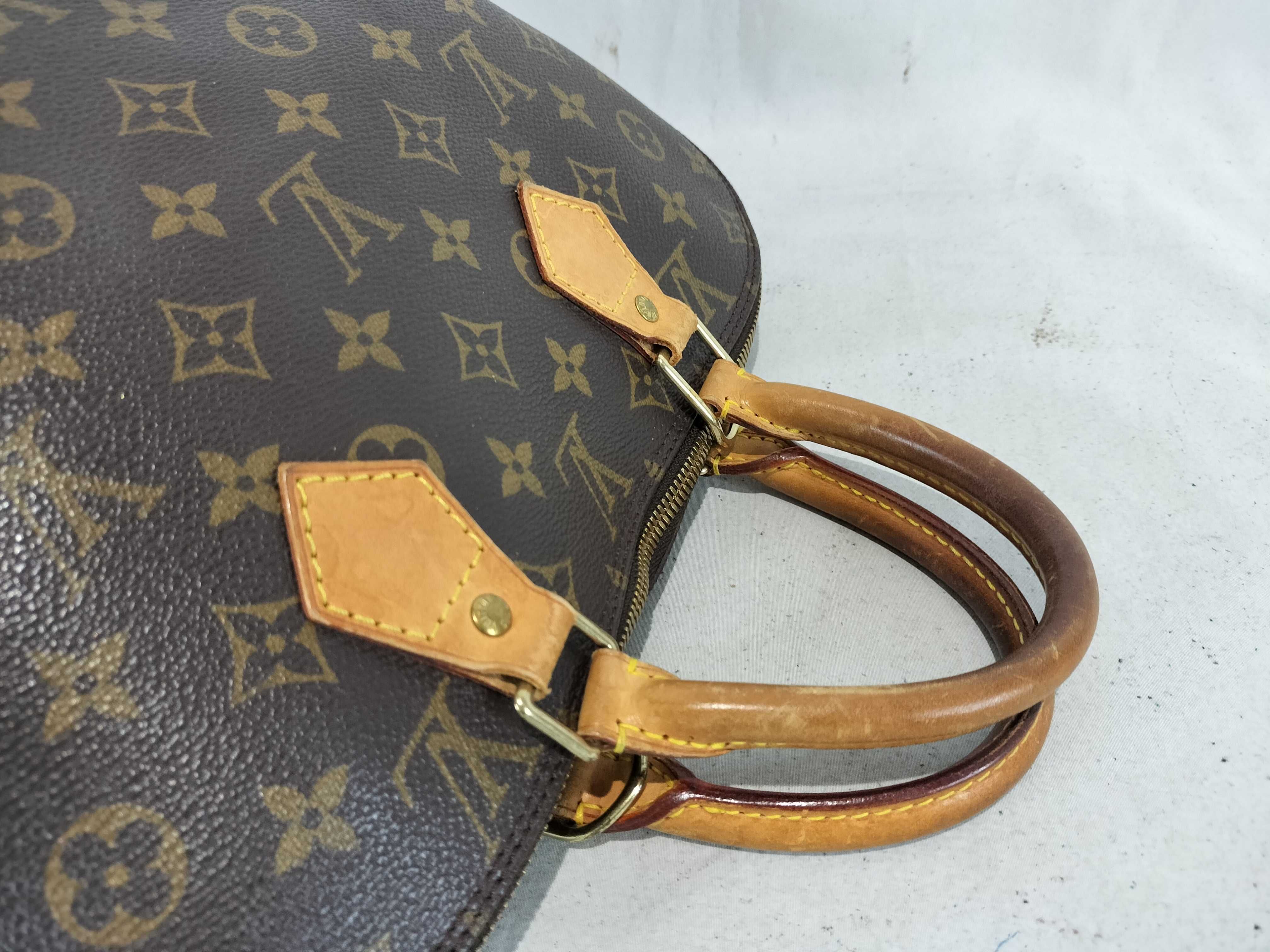 Monogram Alma Handbag with Padlock — view 3