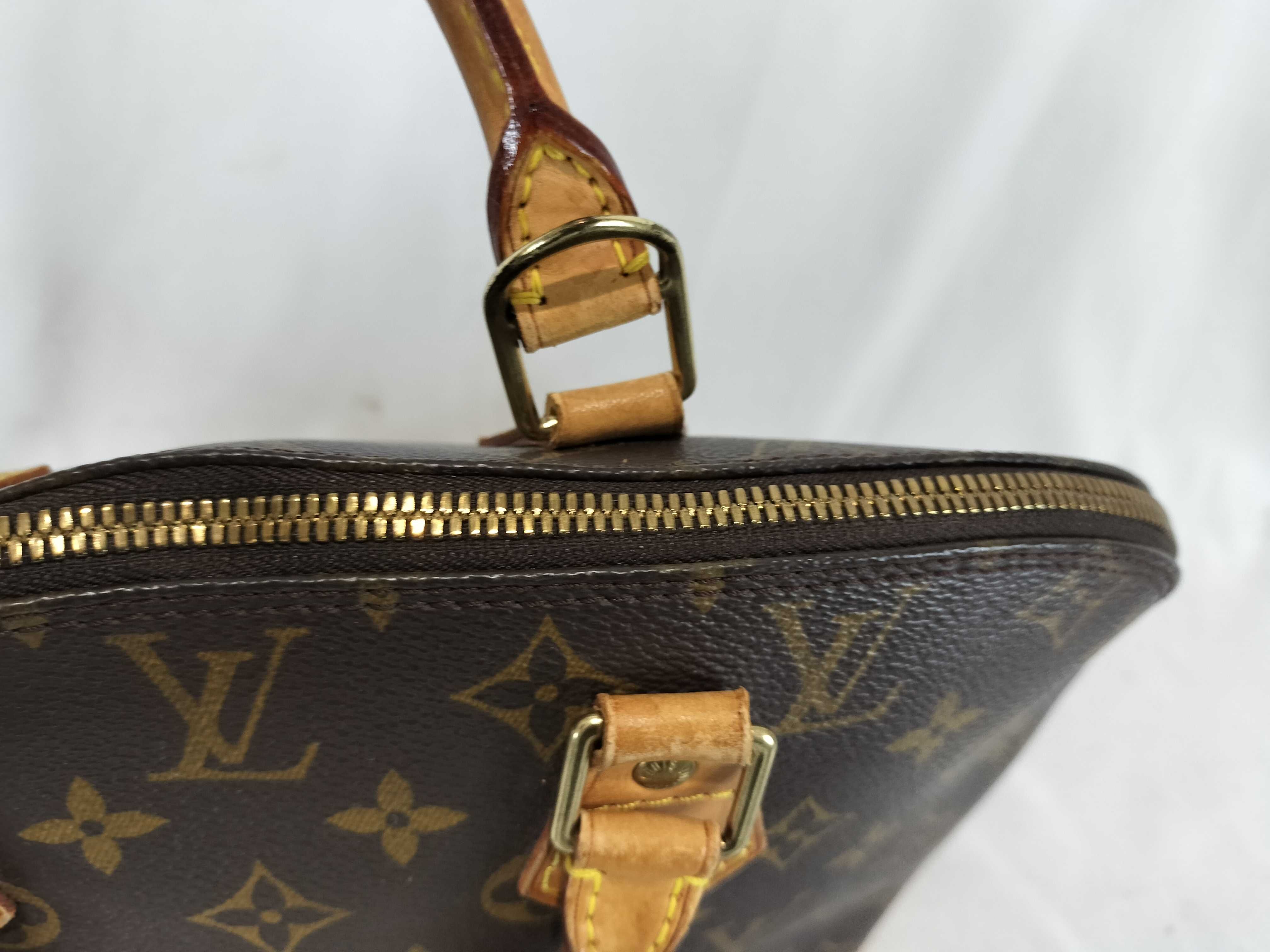 Monogram Alma Handbag with Padlock — view 8