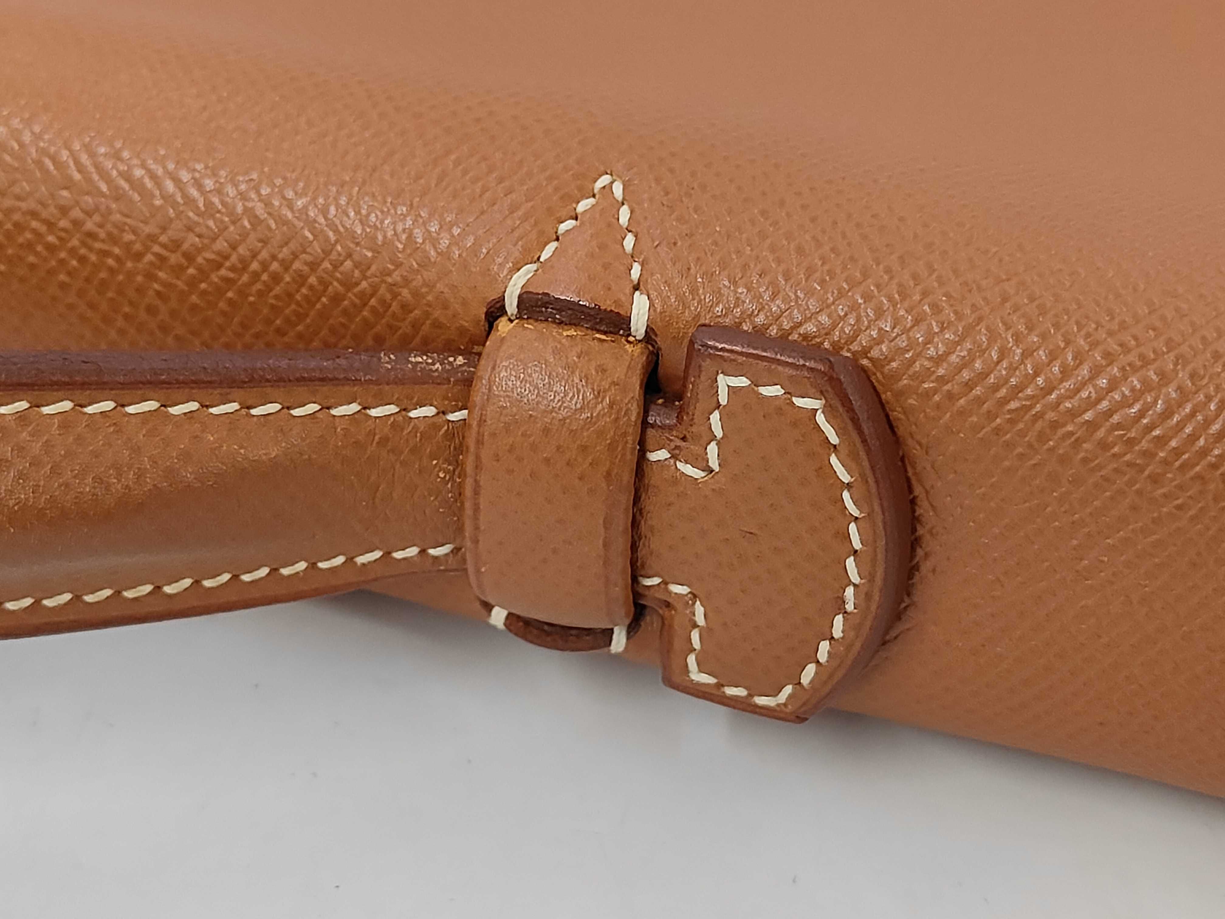 Sac à Dépêches 41 A Beige Gold Hardware Business Bag — view 7