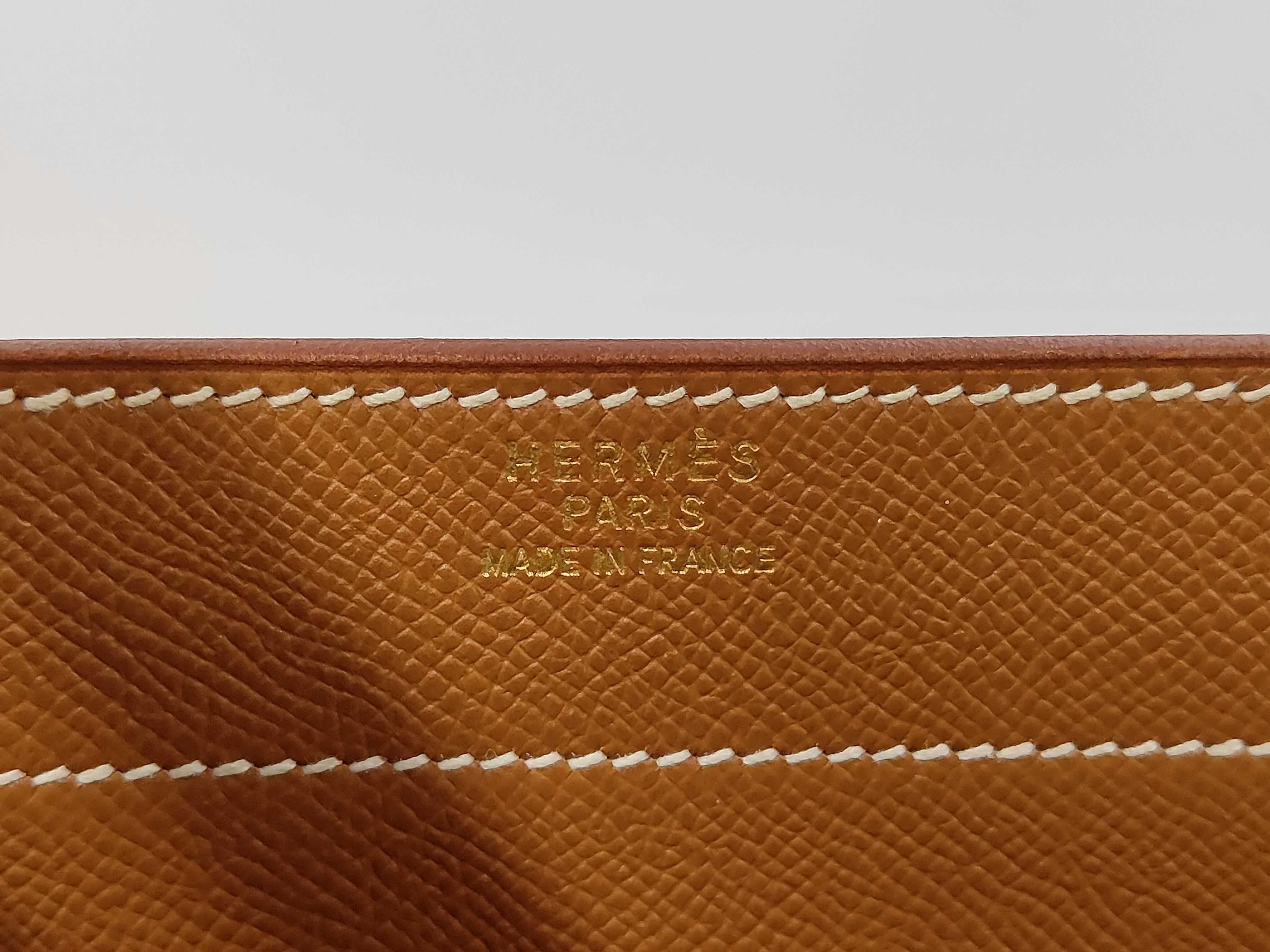 Sac à Dépêches 41 A Beige Gold Hardware Business Bag — view 9