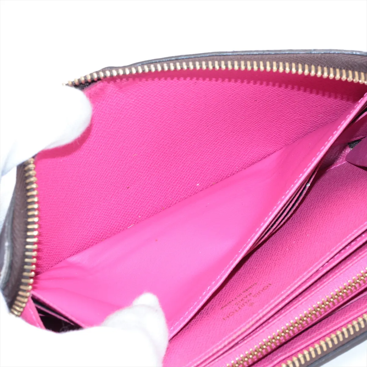 Monogram Lovelock Zippy Wallet M64116 MI4148 Pink Round Zip Wallet — view 4