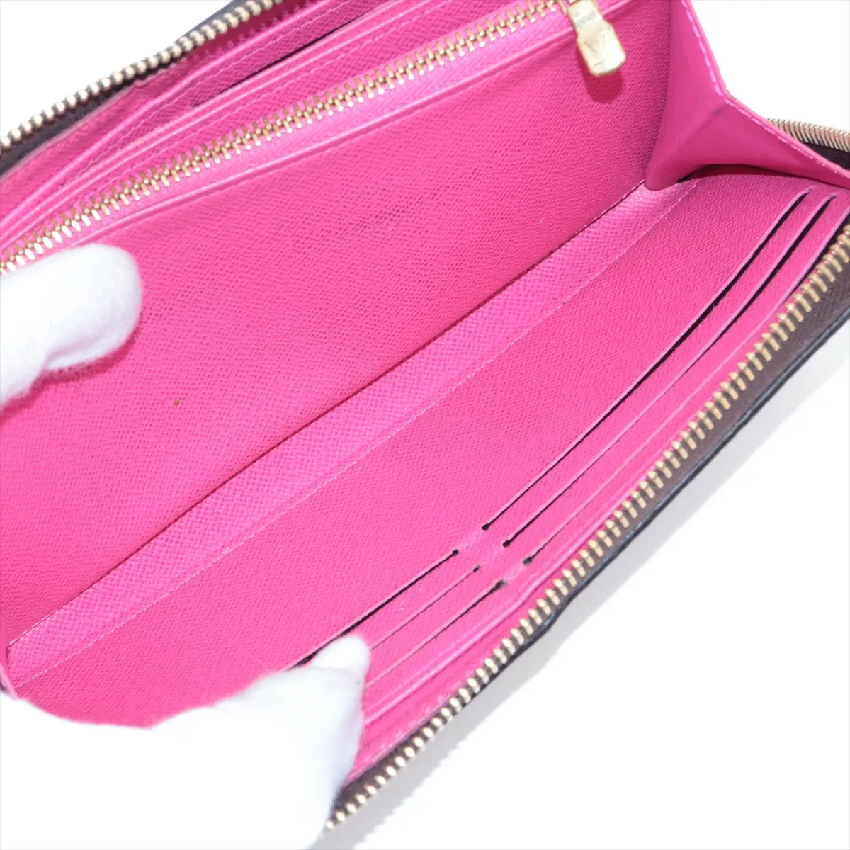Monogram Lovelock Zippy Wallet M64116 MI4148 Pink Round Zip Wallet — view 8