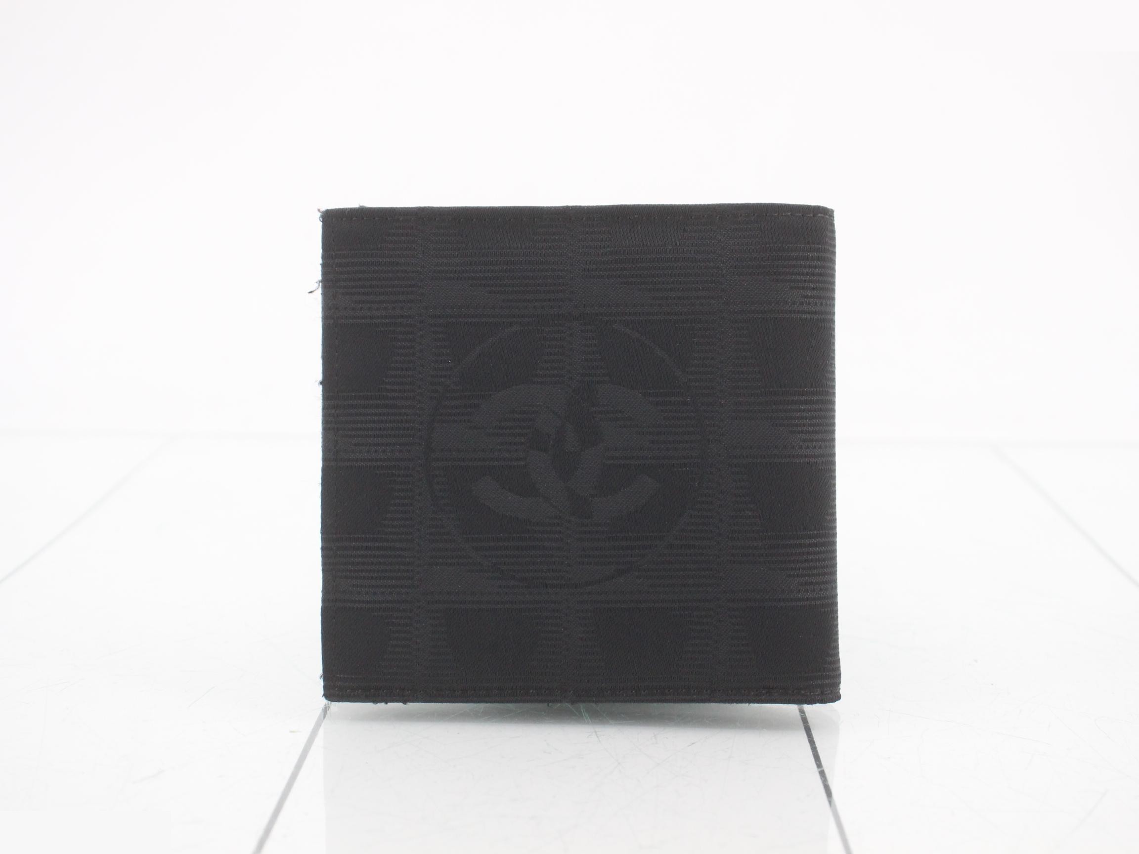 New Travel Line Bi-fold Wallet, Black — view 2