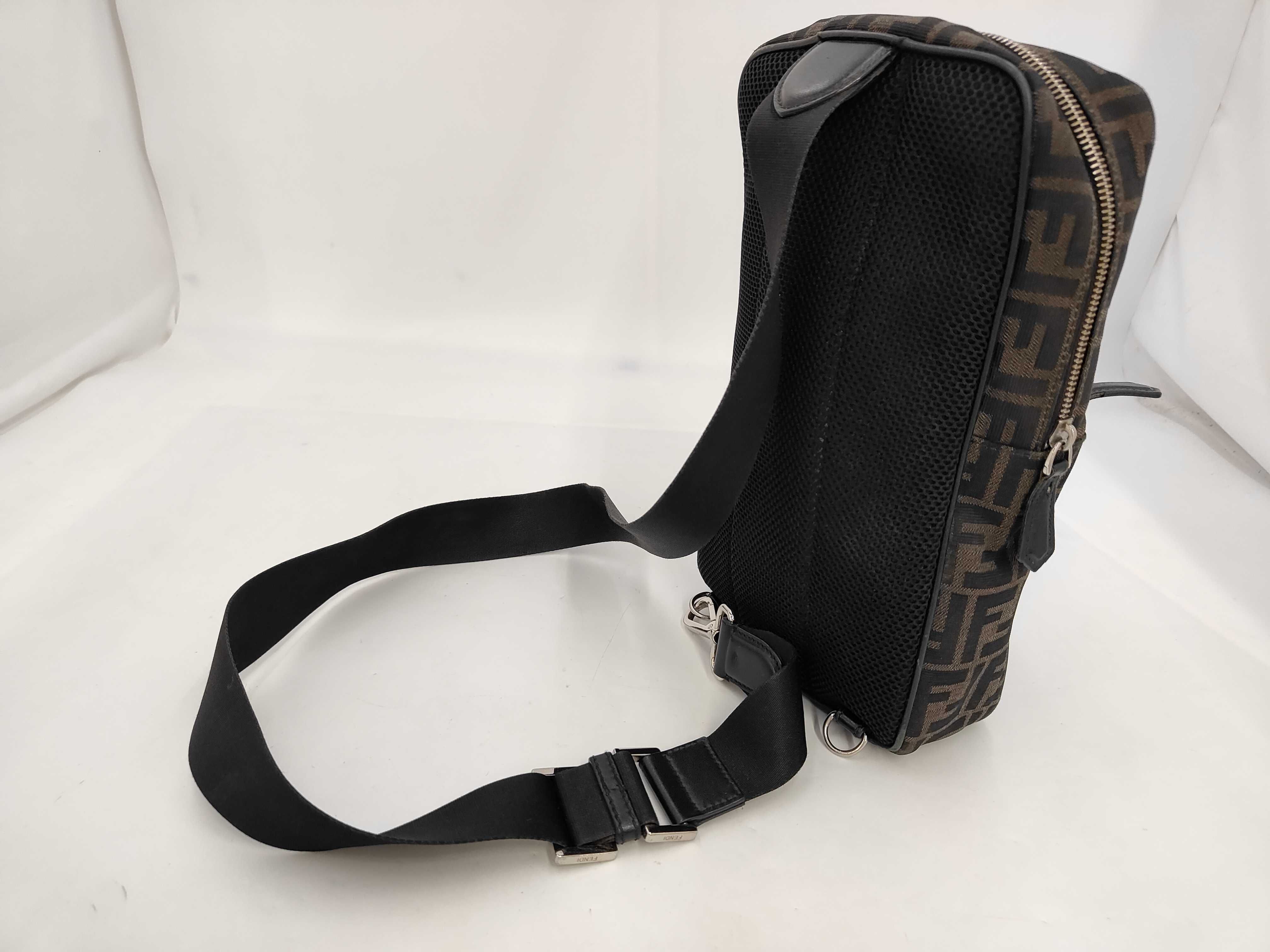 Zucca Body Bag Nylon Canvas Waist Bag — view 5