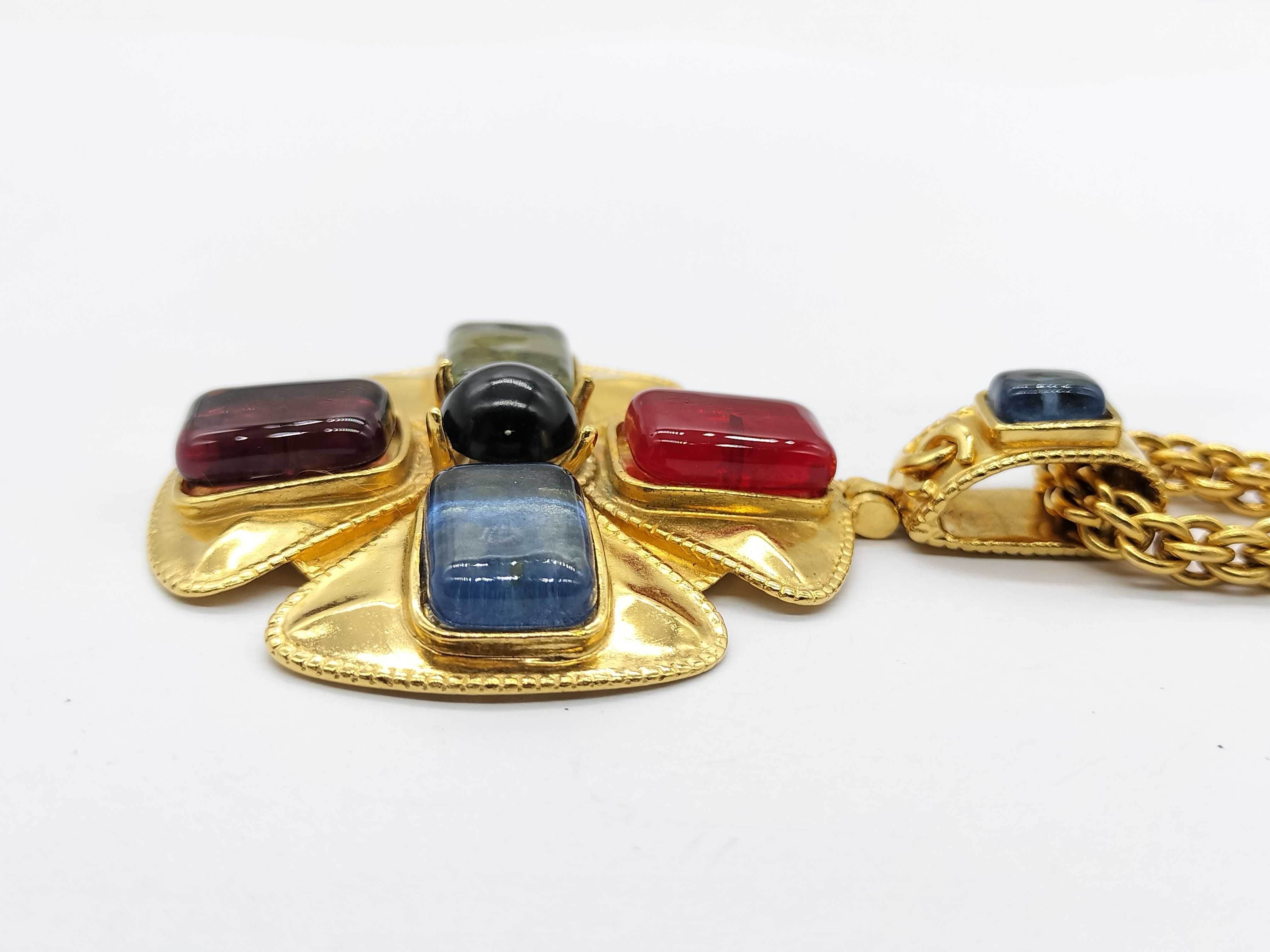 97/A Colored Stone Necklace — view 2