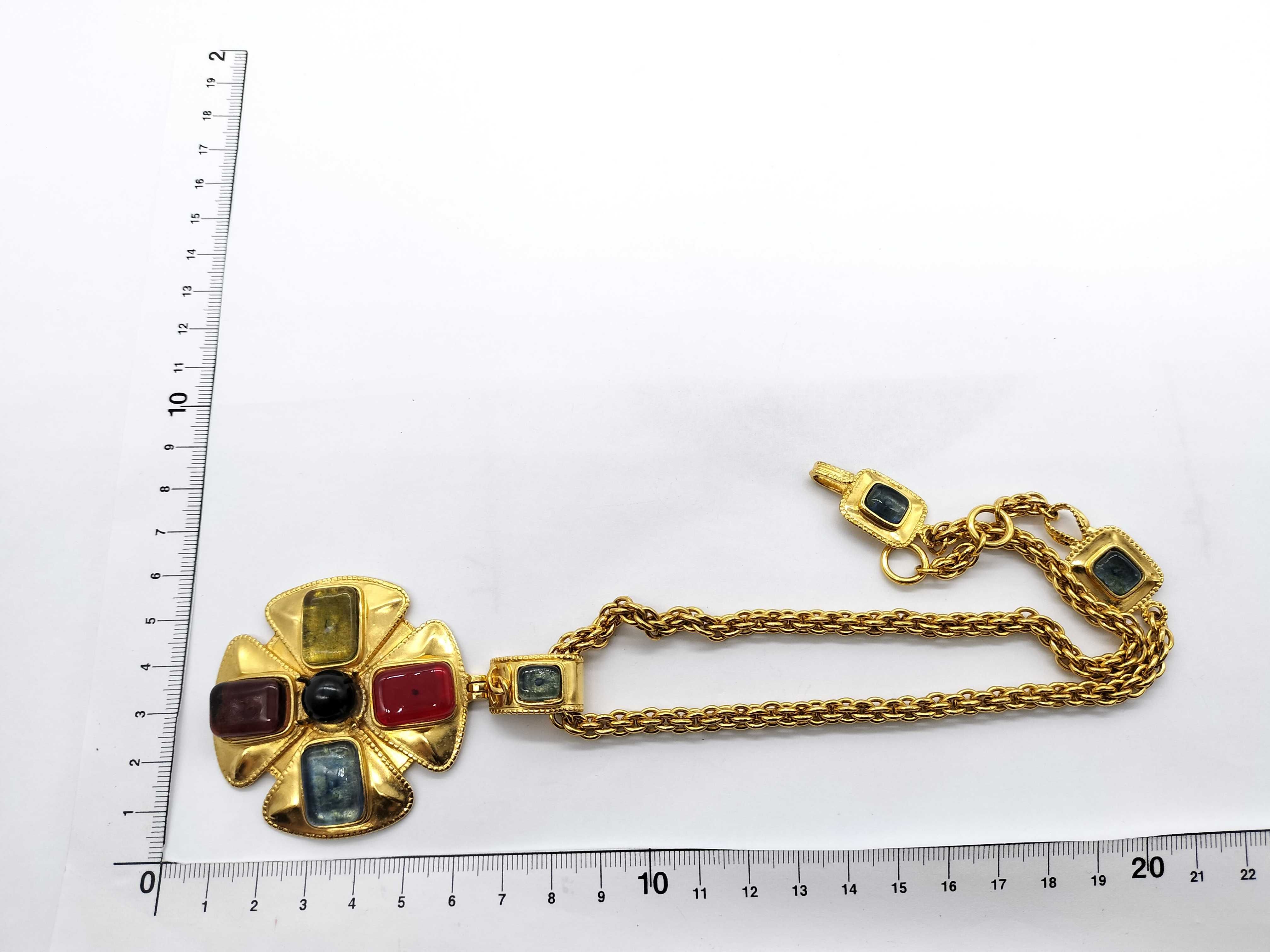 97/A Colored Stone Necklace — view 7