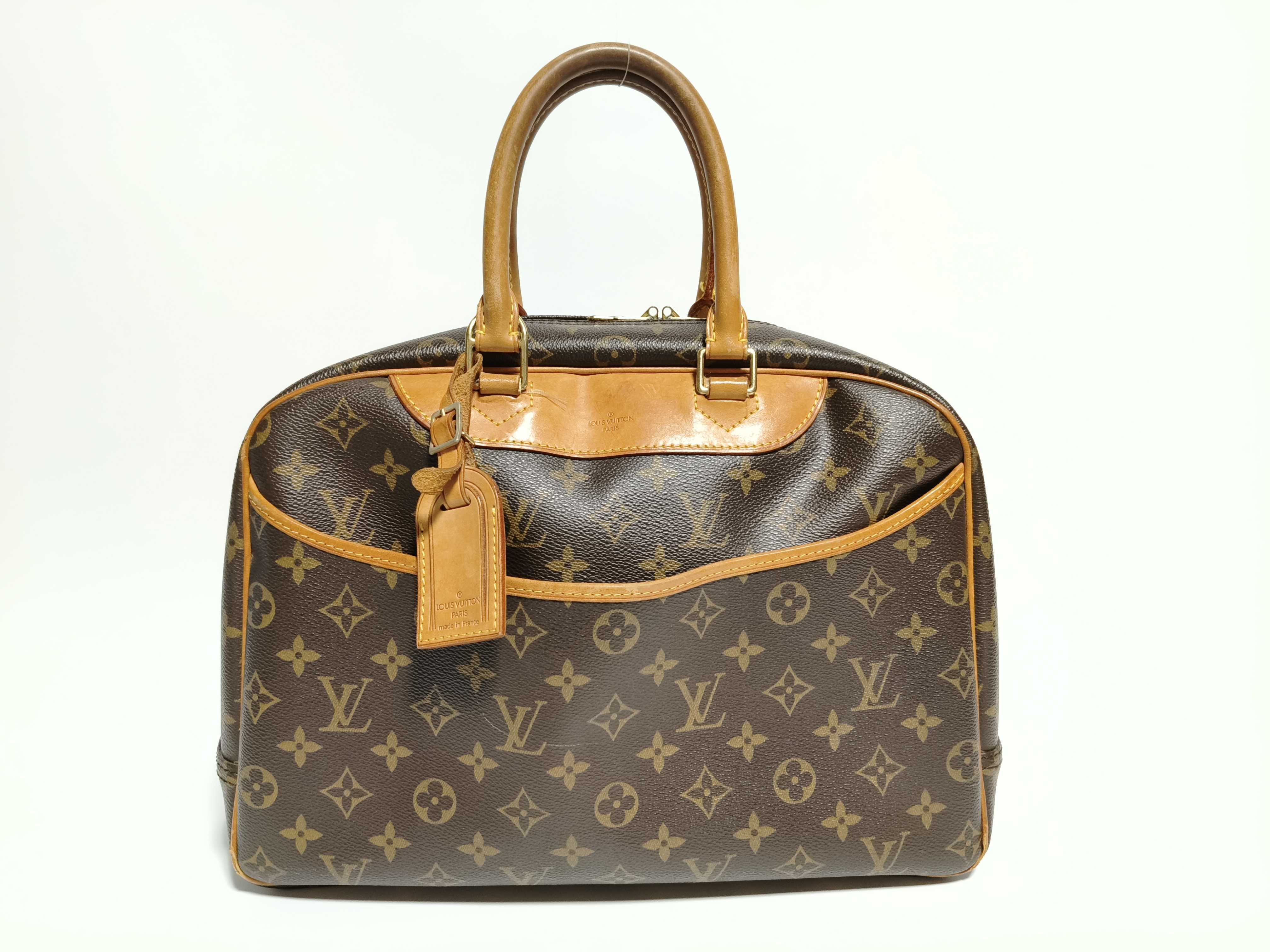 Monogram Deauville M47270 Brown Handbag (Serial number unclear)