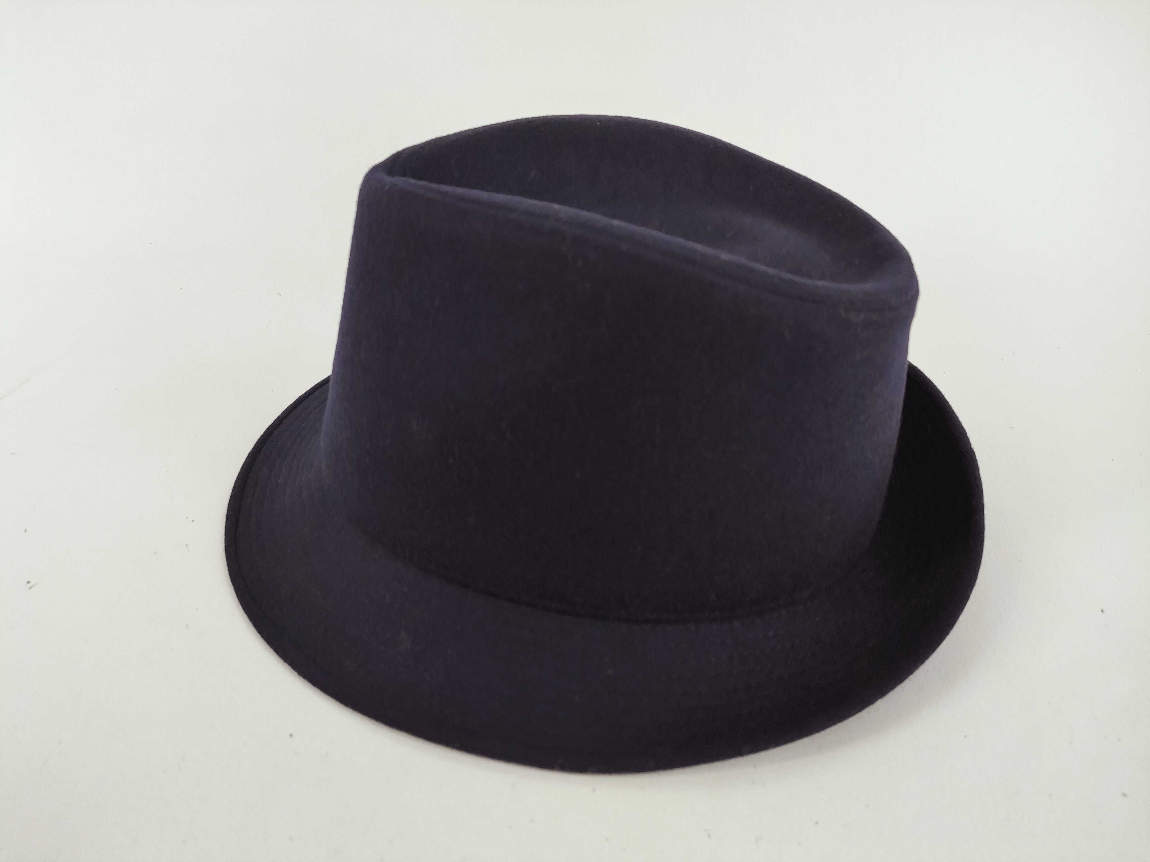 Cleaned Sellier Fedora Hat, Cashmere, Size 57, Hermes Other Accessories — view 2