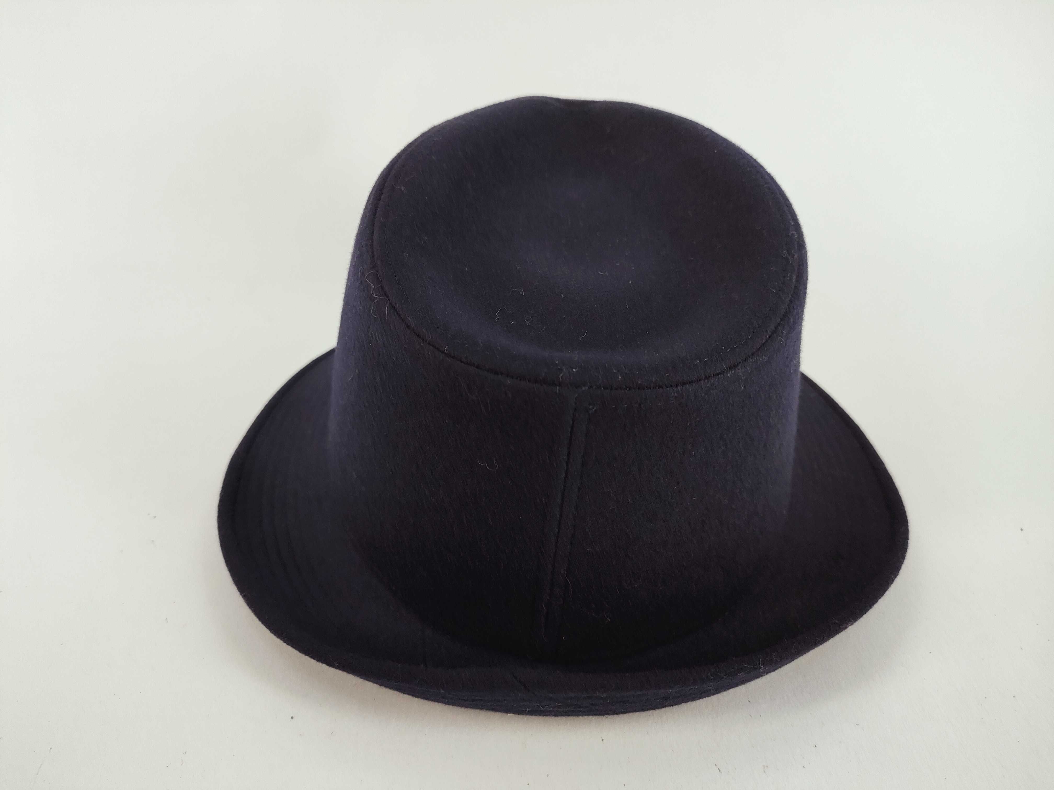 Cleaned Sellier Fedora Hat, Cashmere, Size 57, Hermes Other Accessories — view 3