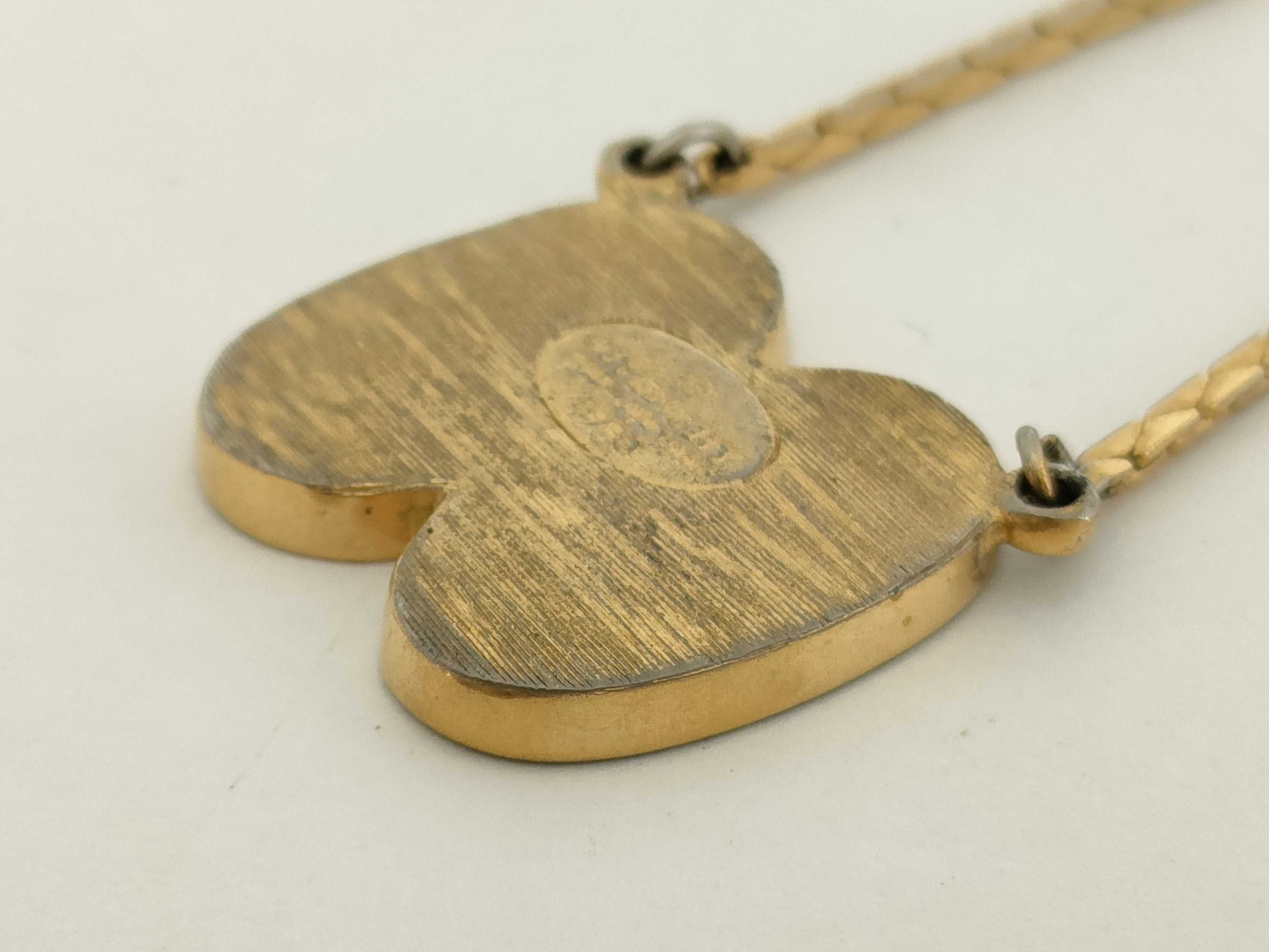 GG Logo Vintage Ivory Gold Necklace — view 8