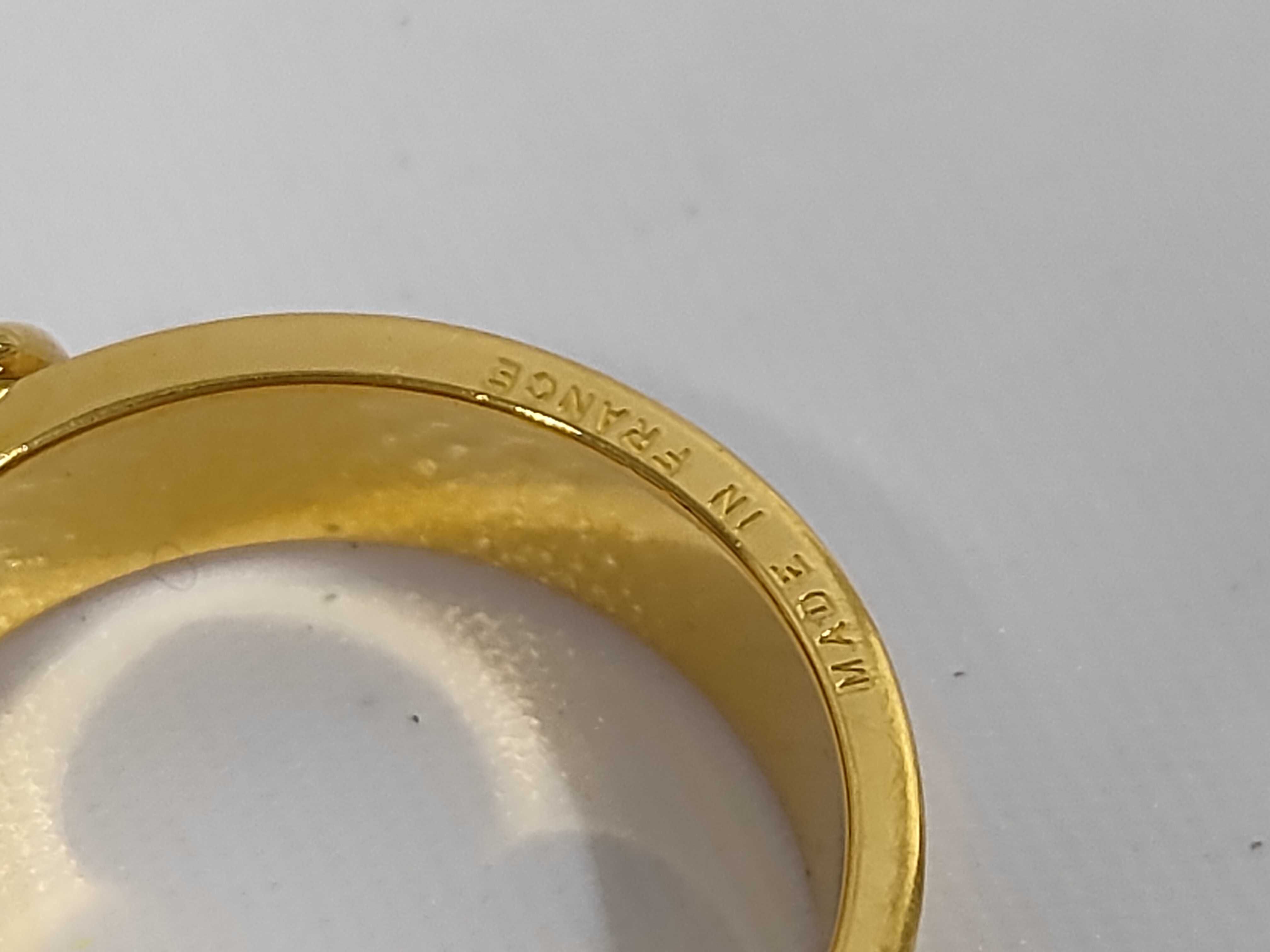 Boucles Sellier Scarf Ring, Gold, Other Accessories — view 6