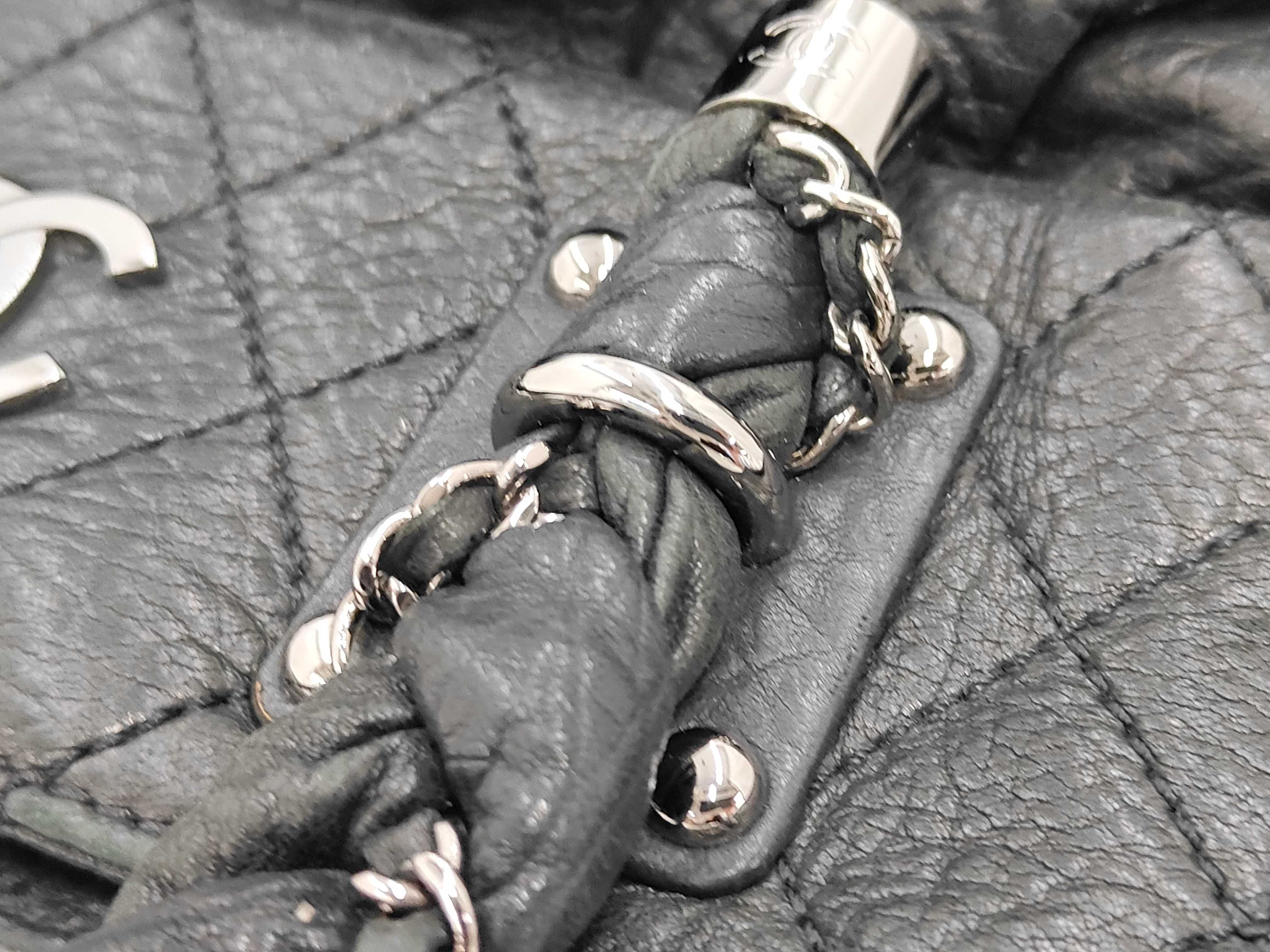 BAG MATELASSE LADY BRAID LAMBSKIN BLACK SHW NO.11 Bag — view 5