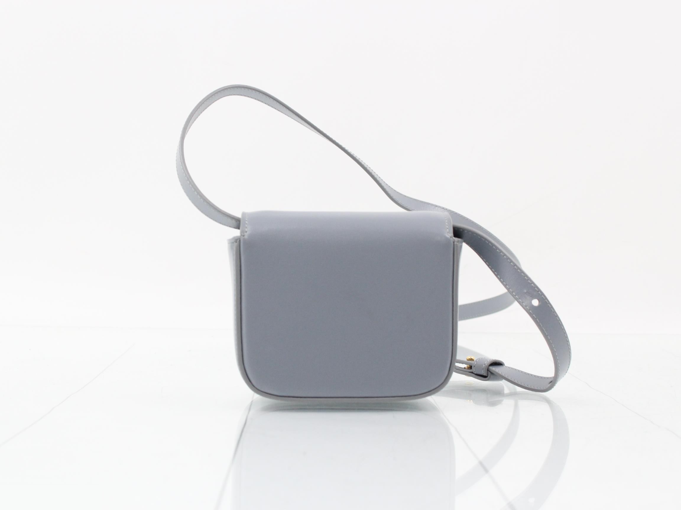 Triomphe Leather Shoulder Bag — view 2