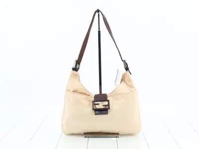Mamma Bucket Bag/Shoulder Bag, Beige