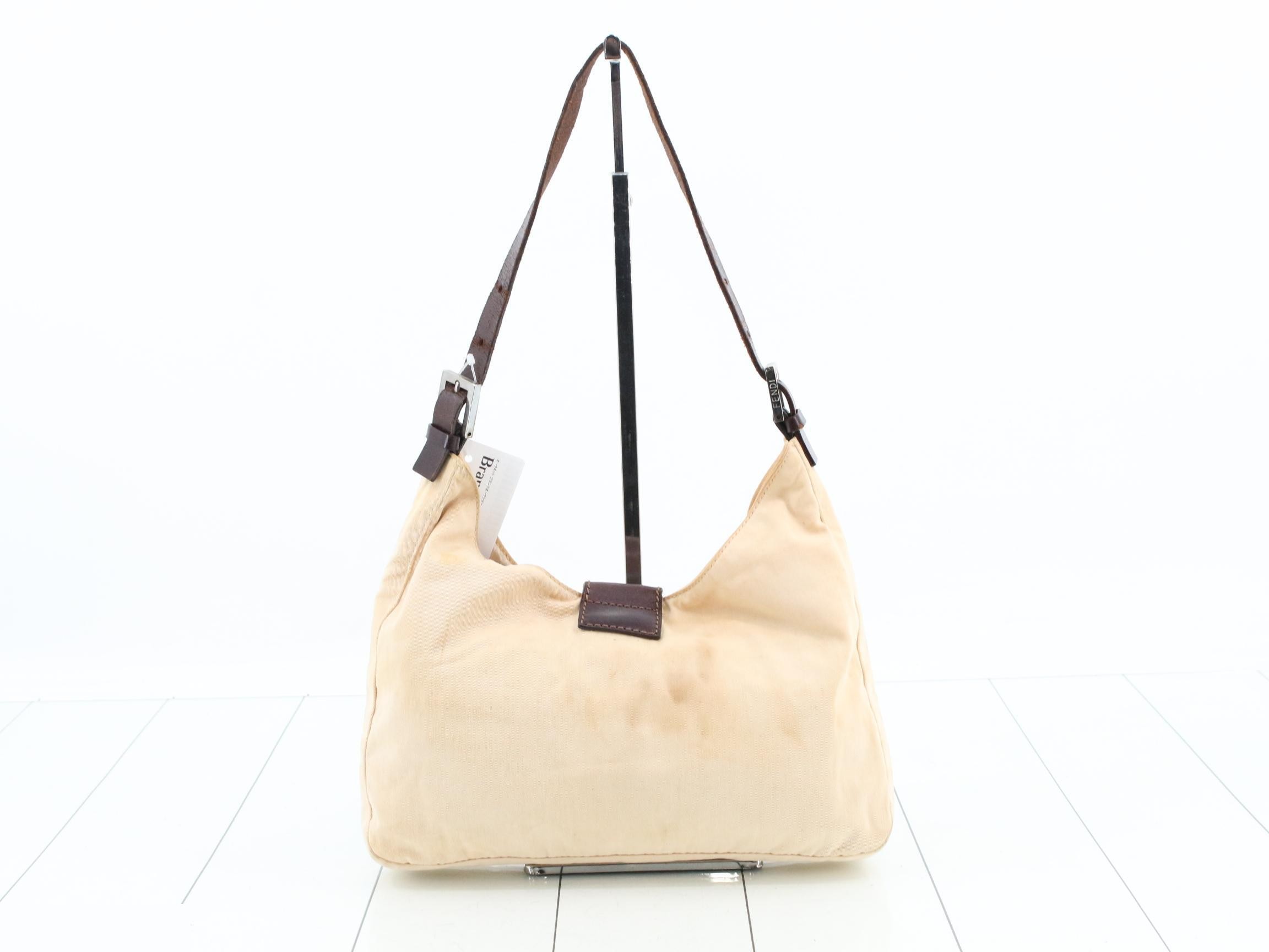 Mamma Bucket Bag/Shoulder Bag, Beige — view 2