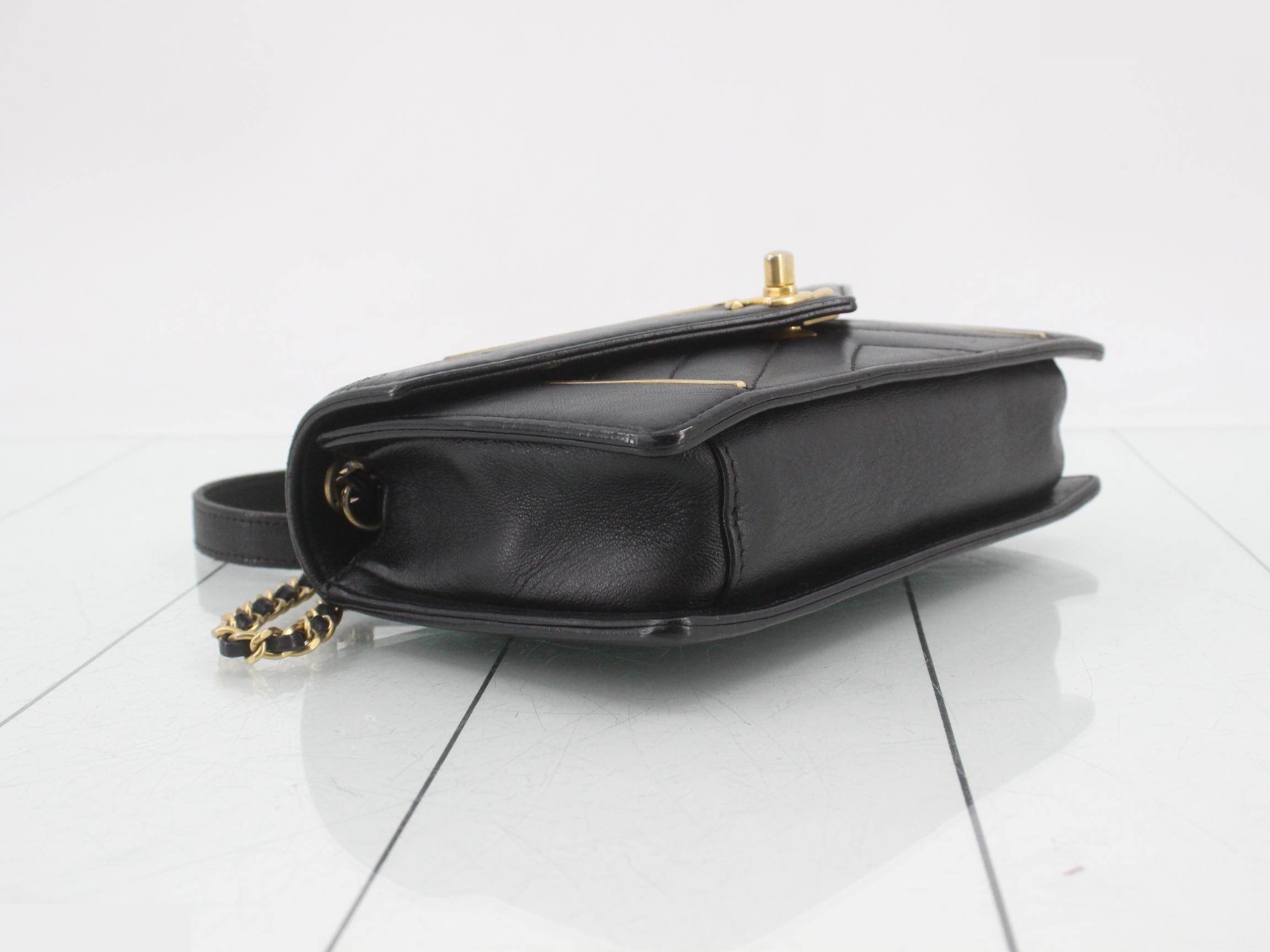 Lambskin Shoulder Bag — view 5