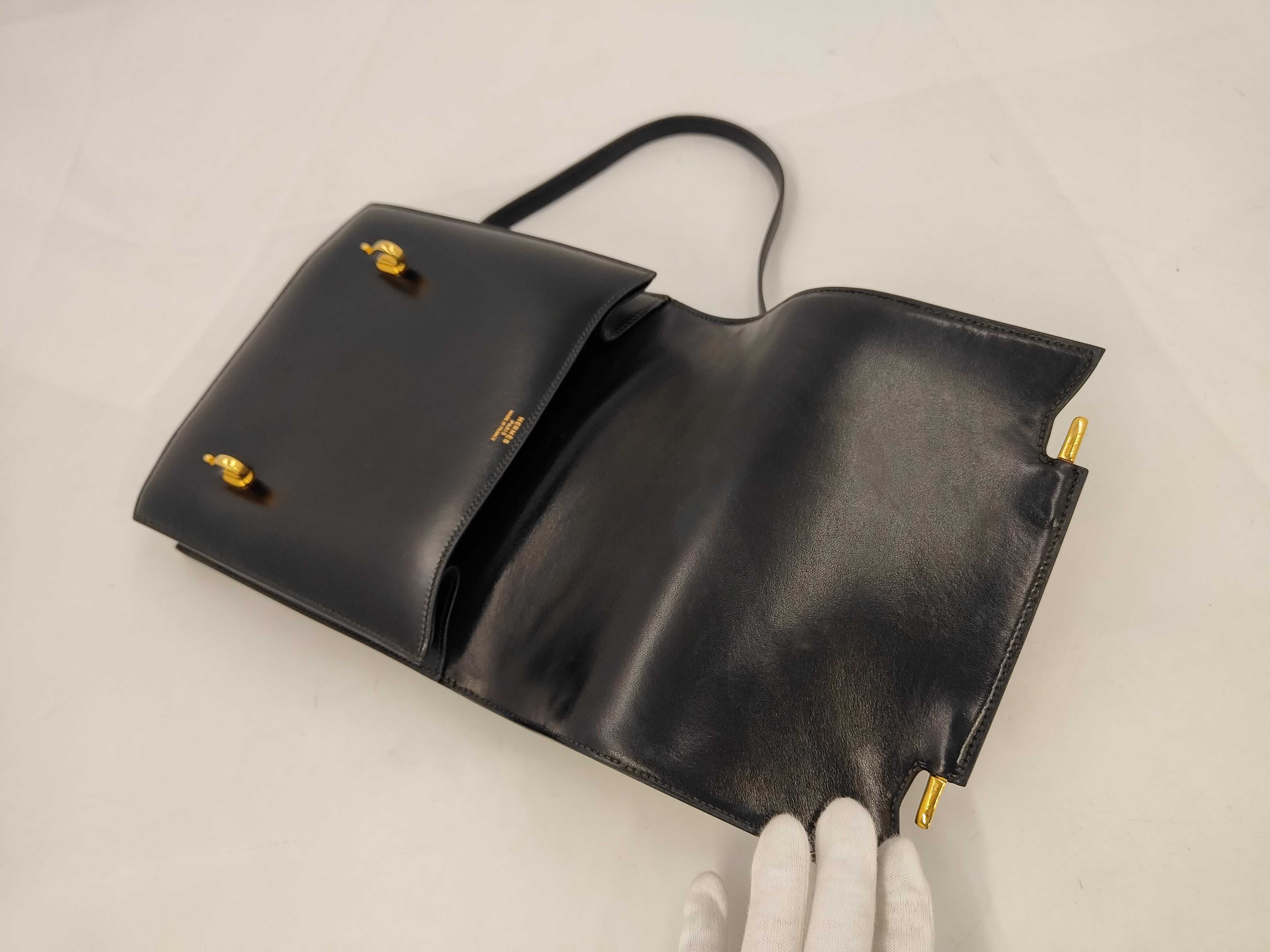 Camargue Box Calf Shoulder Bag — view 9