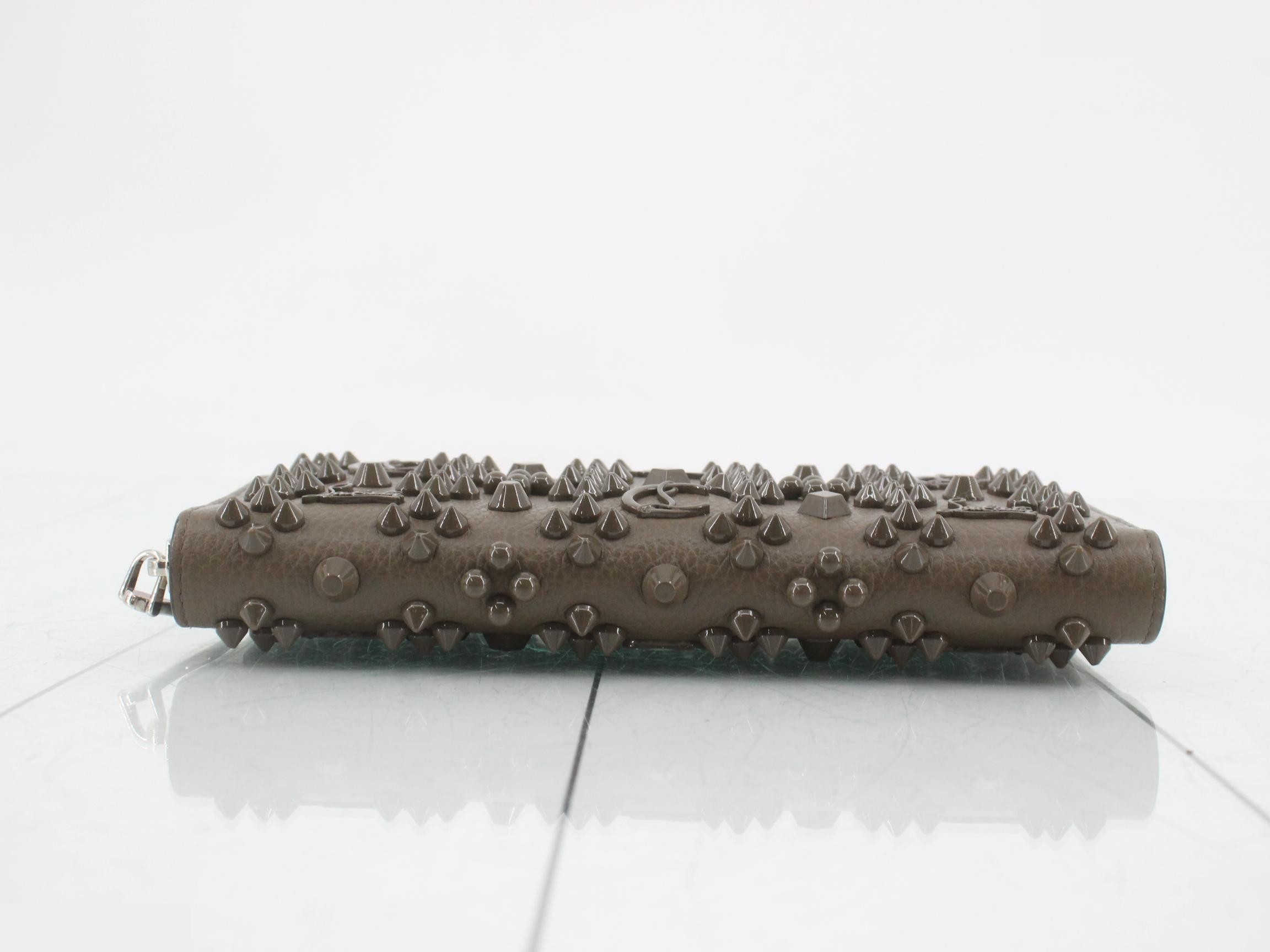 Panettone Studded Round Zip Long Wallet — view 3