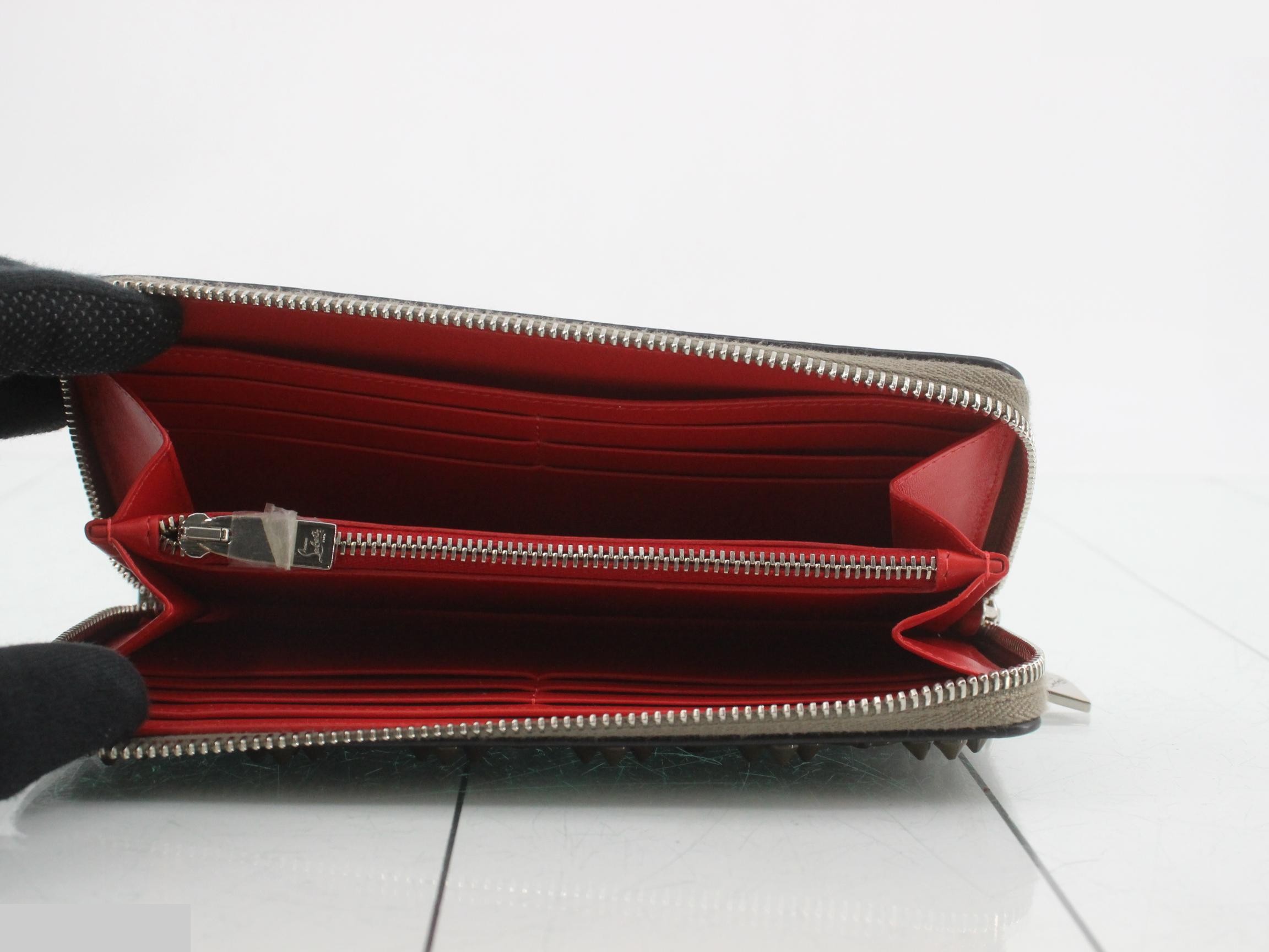 Panettone Studded Round Zip Long Wallet — view 4