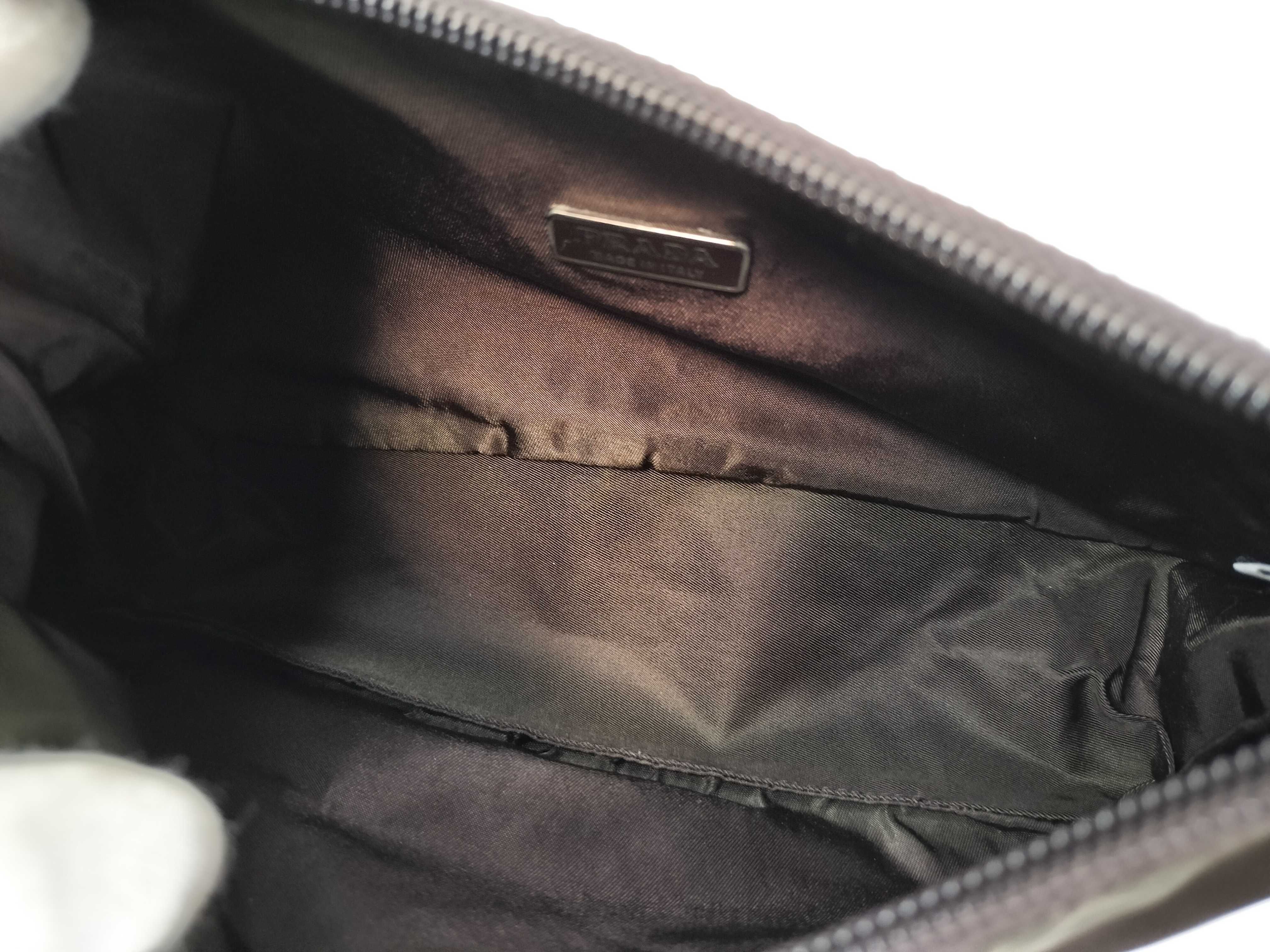 nylon pouch, discolored, handbag. — view 11