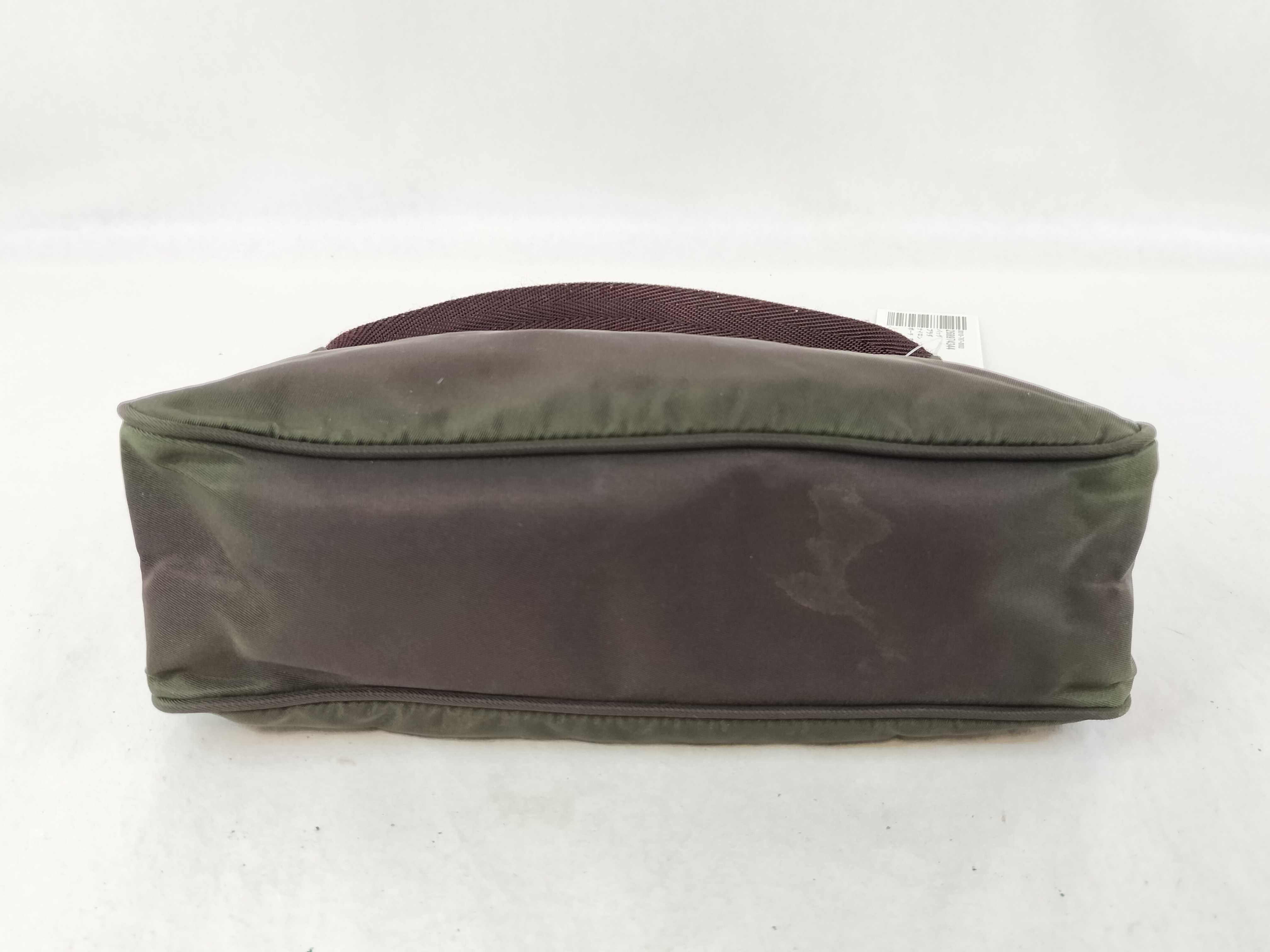 nylon pouch, discolored, handbag. — view 7