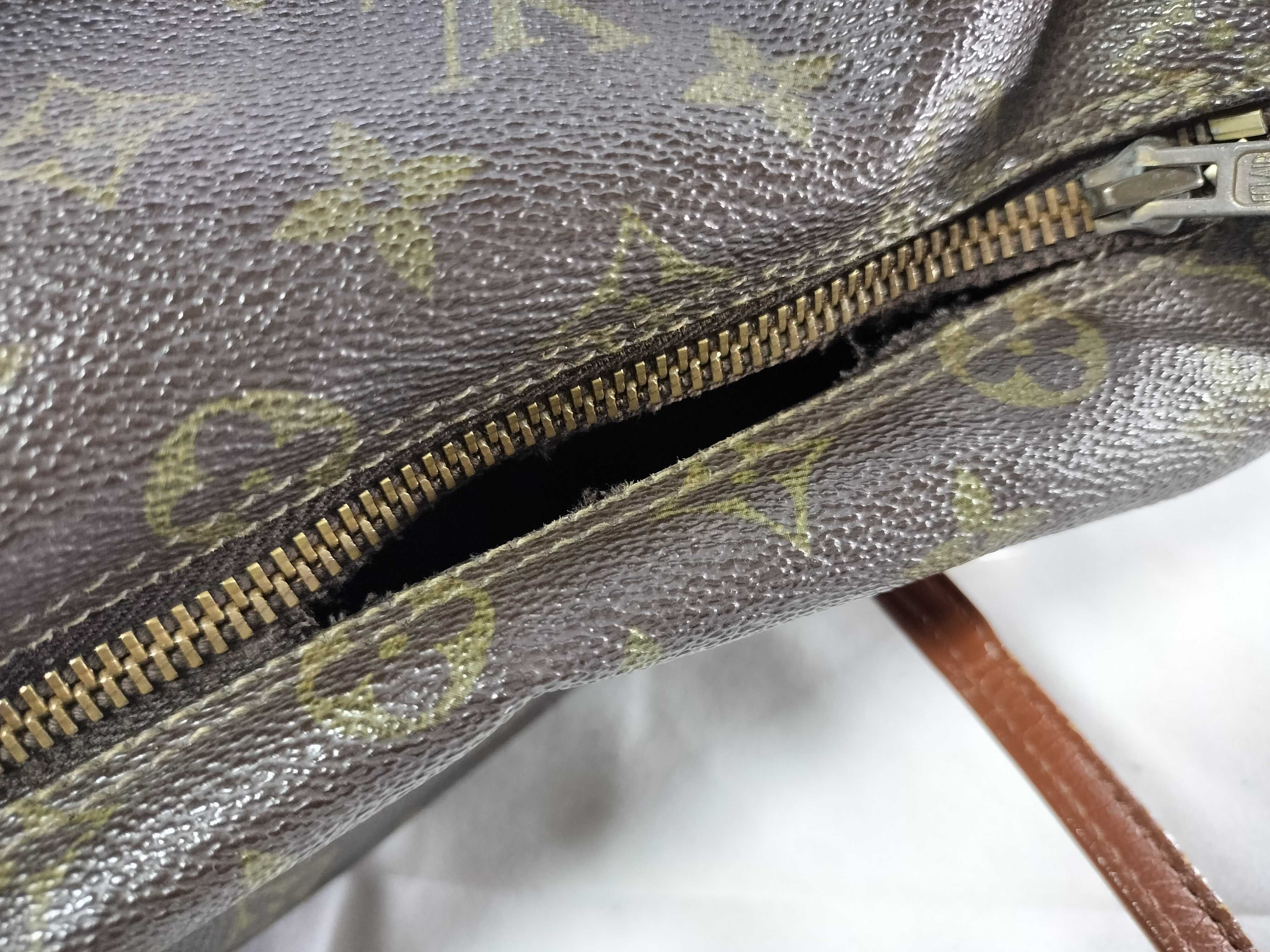 Monogram Old Papillon Tote Bag — view 6