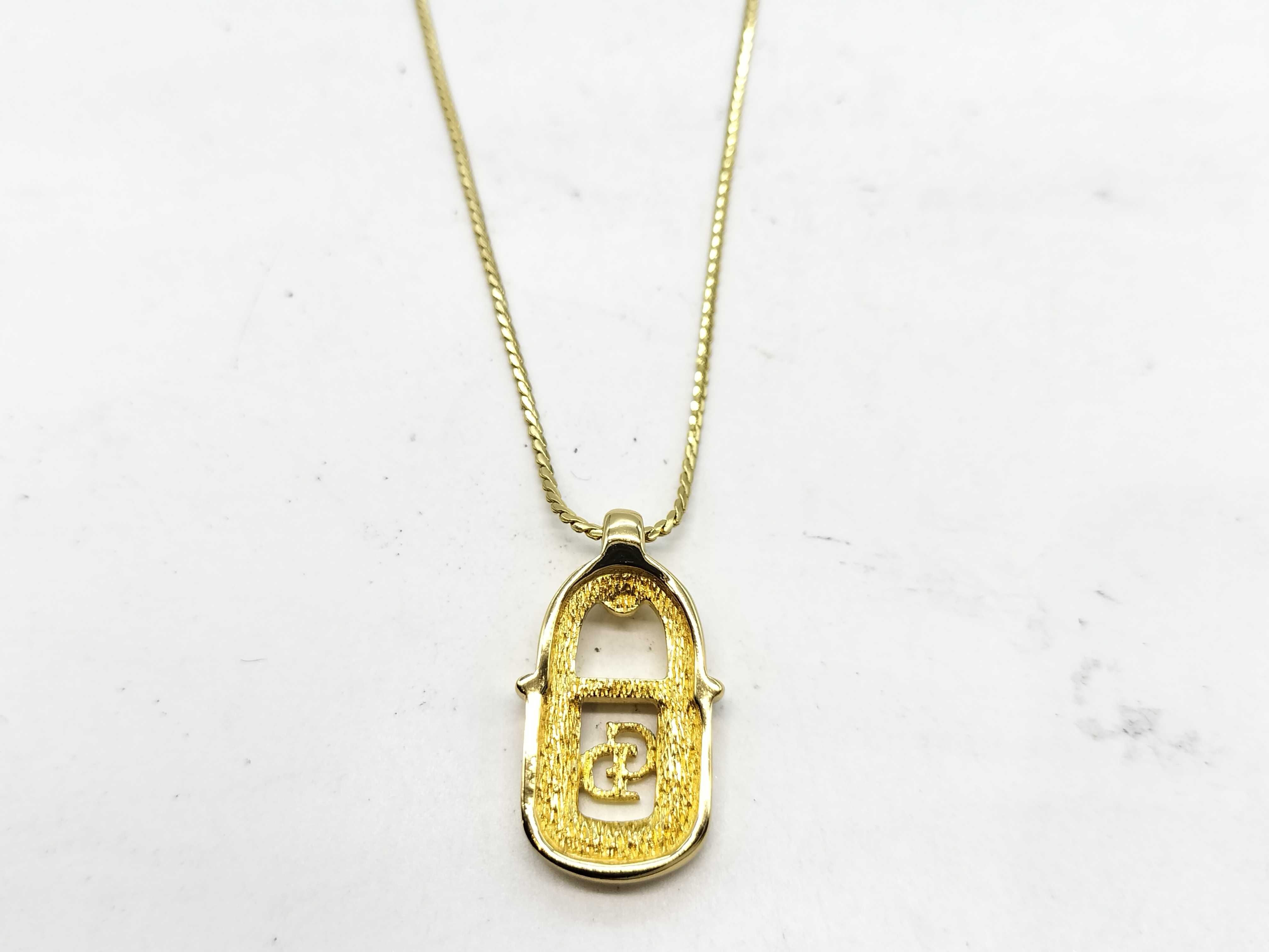 Gold Logo Necklace — view 3
