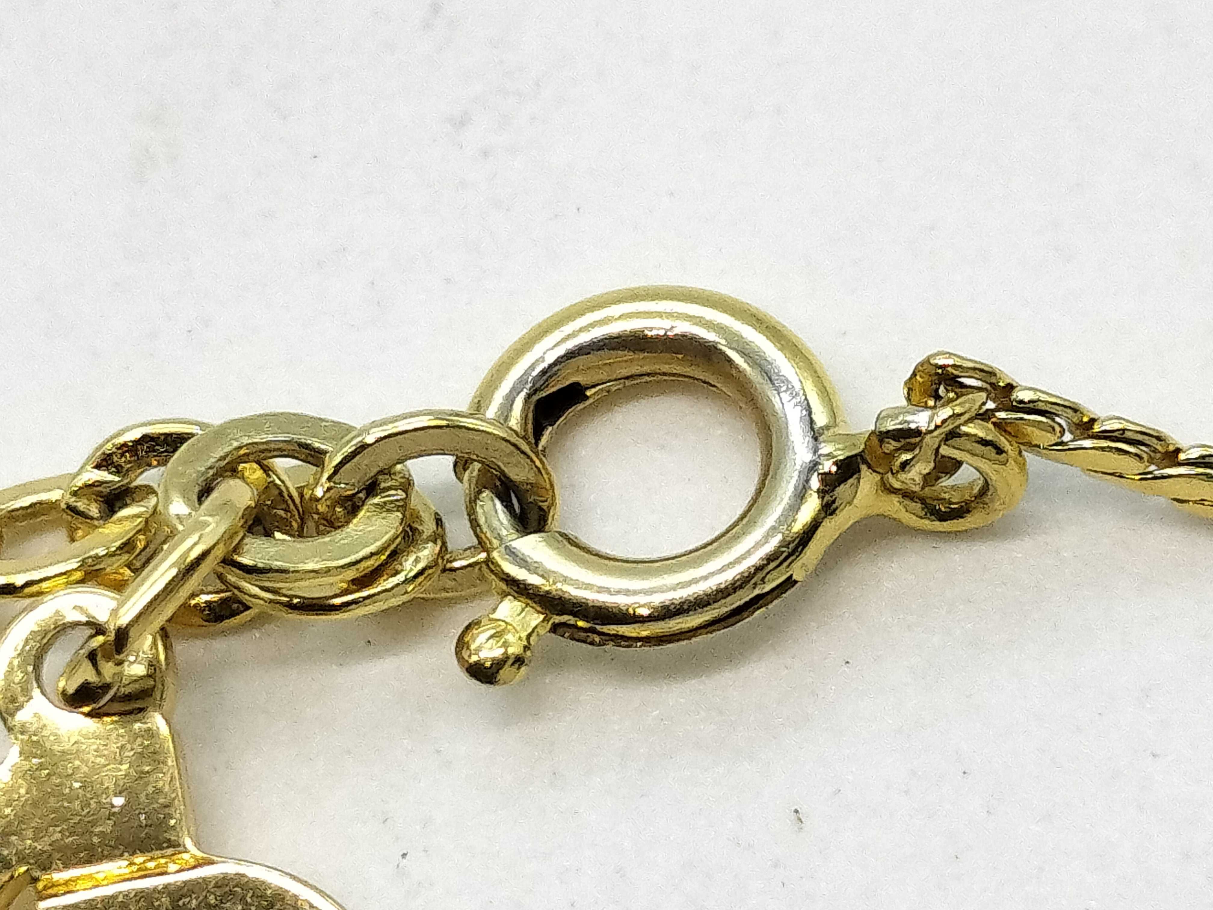 Gold Logo Necklace — view 5
