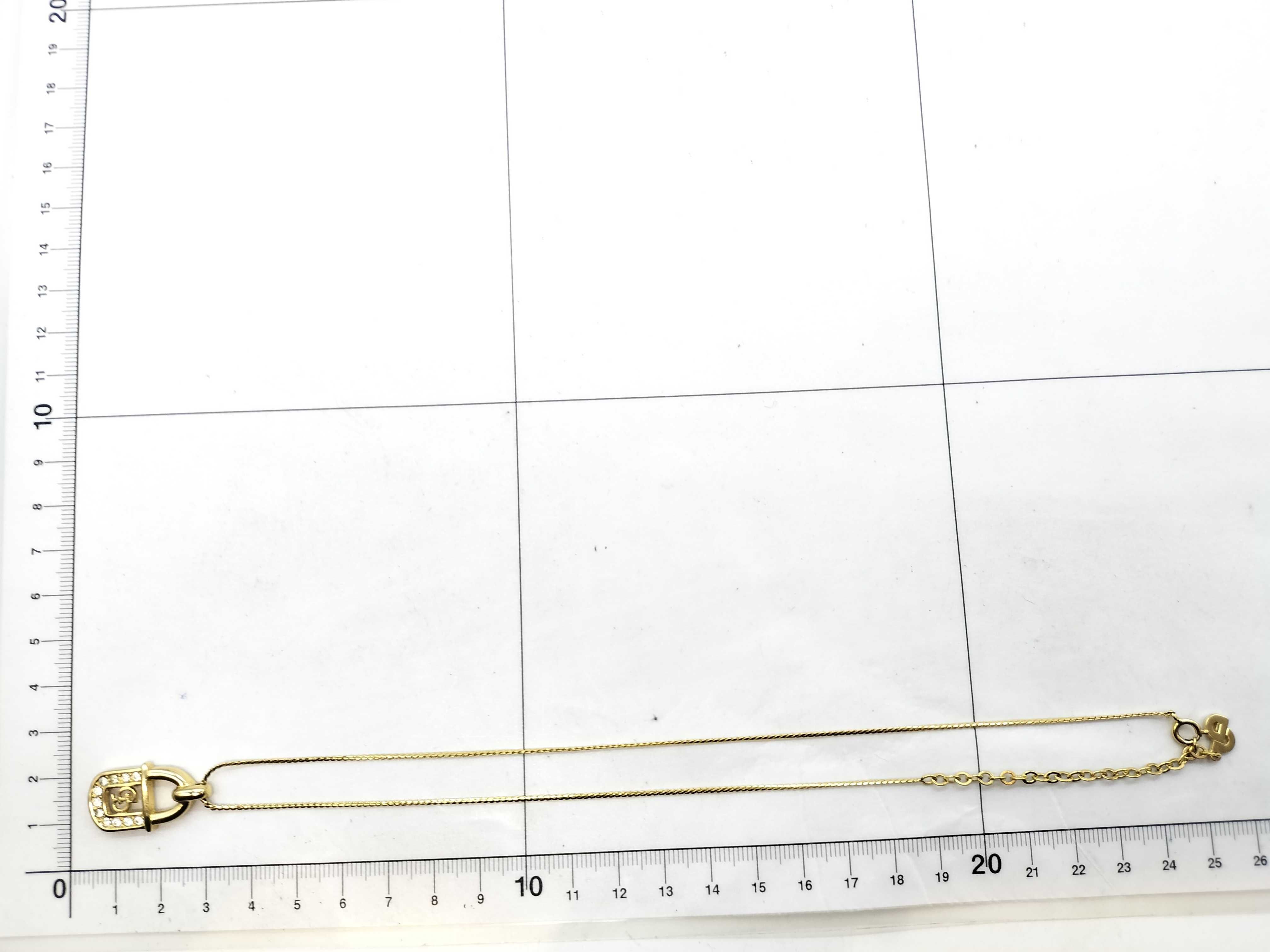Gold Logo Necklace — view 6