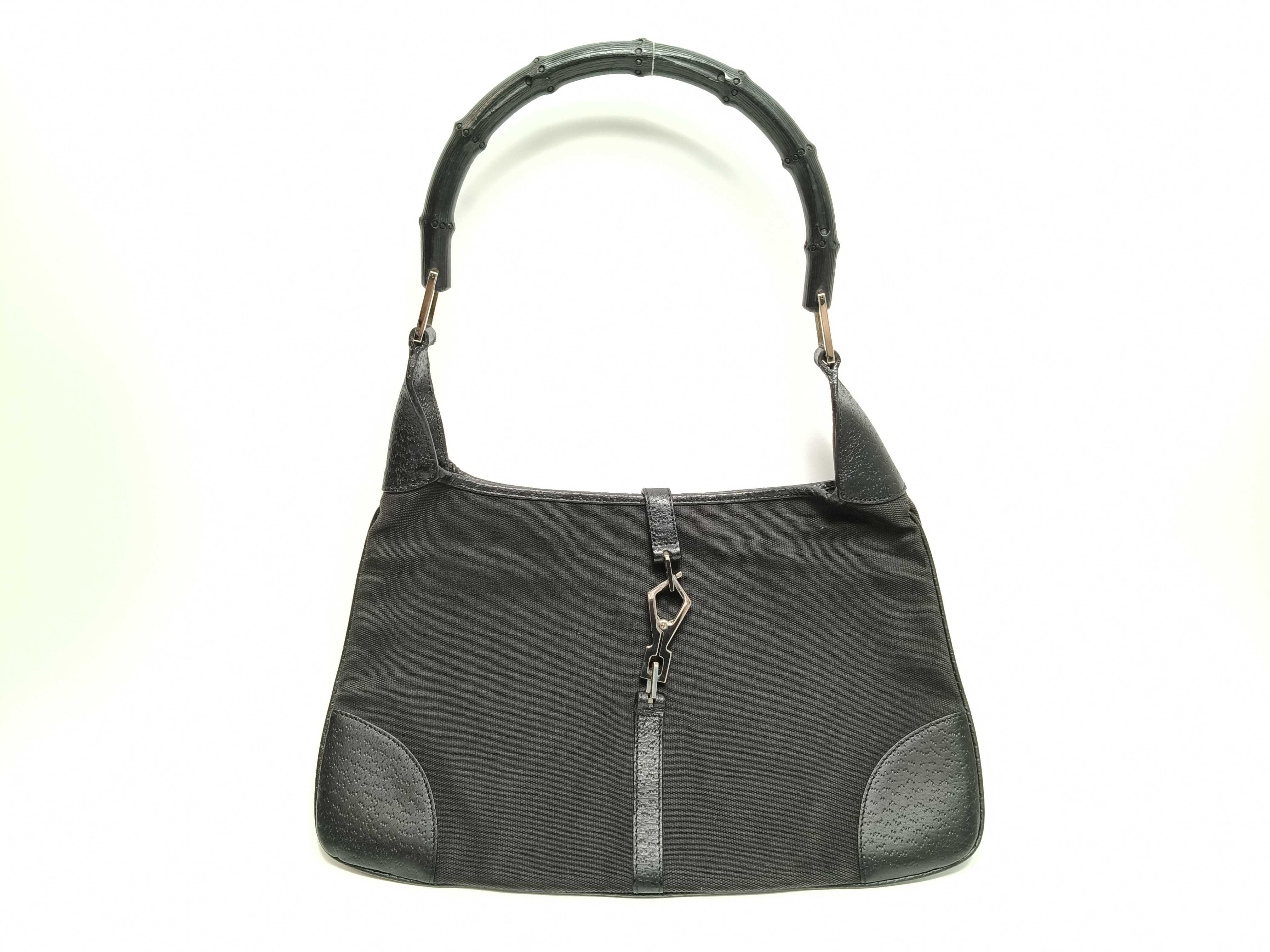 Bamboo Gucci Kandinsky Jackie Bamboo Black One Shoulder Bag 001 4060 Shoulder Bag