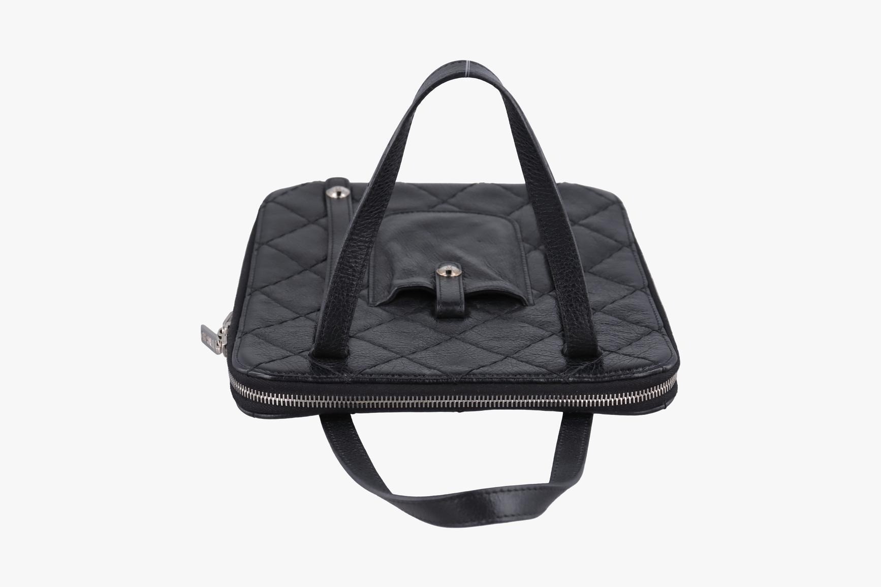 Matelassé Leather Black — view 5