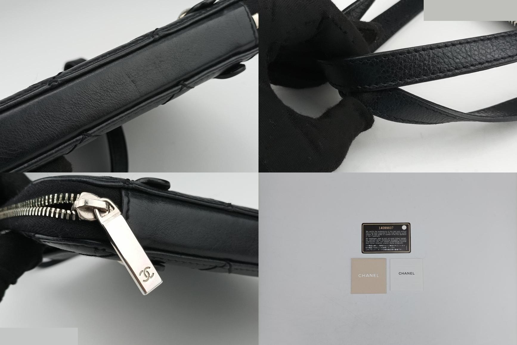 Matelassé Leather Black — view 10