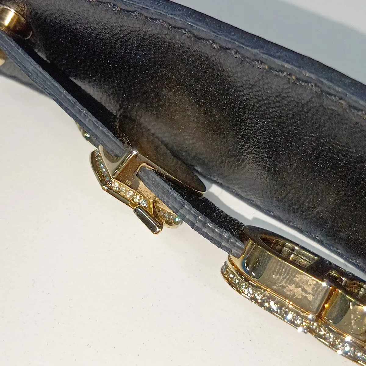 Cannage My Lady Dior Leather 2-Way Handbag, Black — view 14