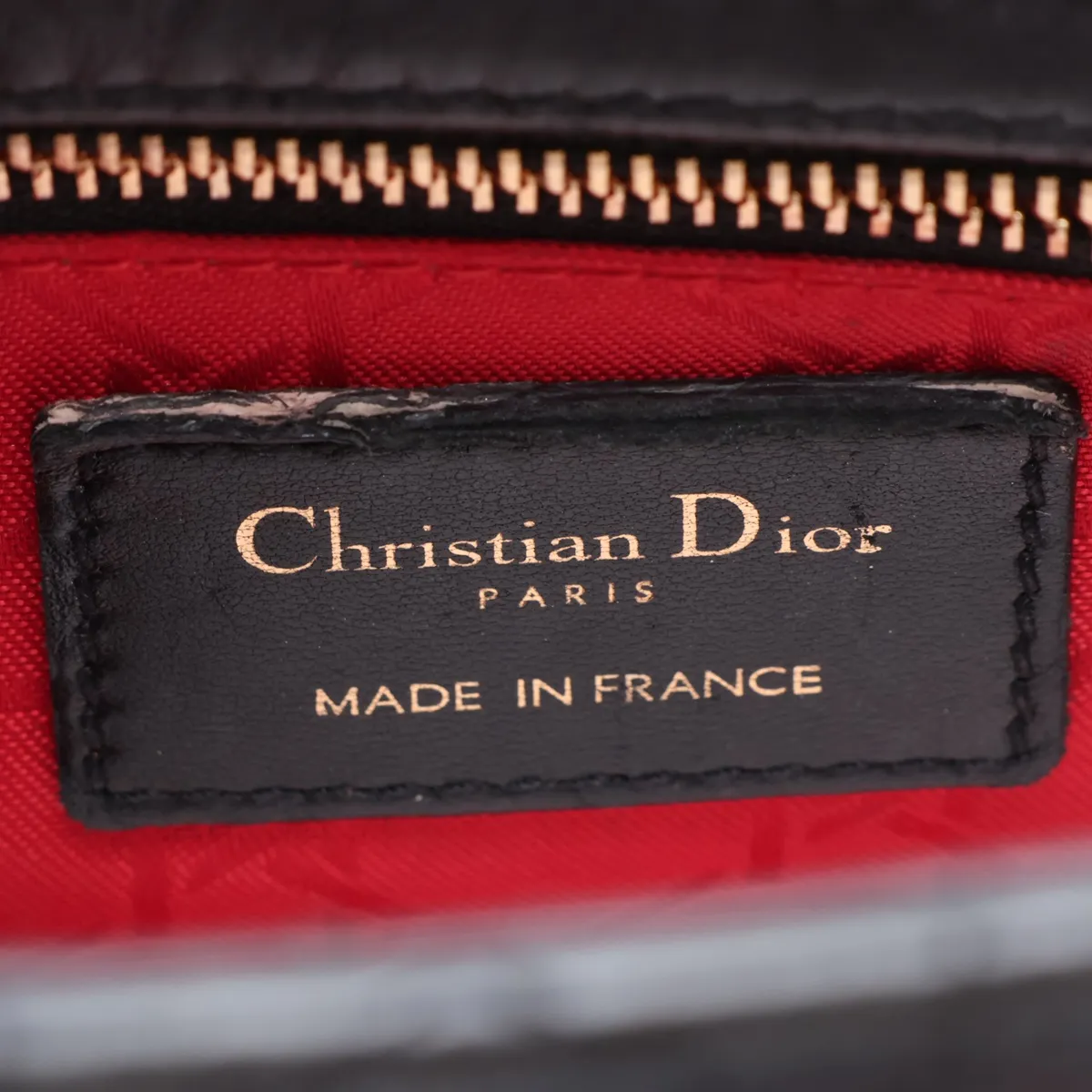Cannage My Lady Dior Leather 2-Way Handbag, Black — view 10