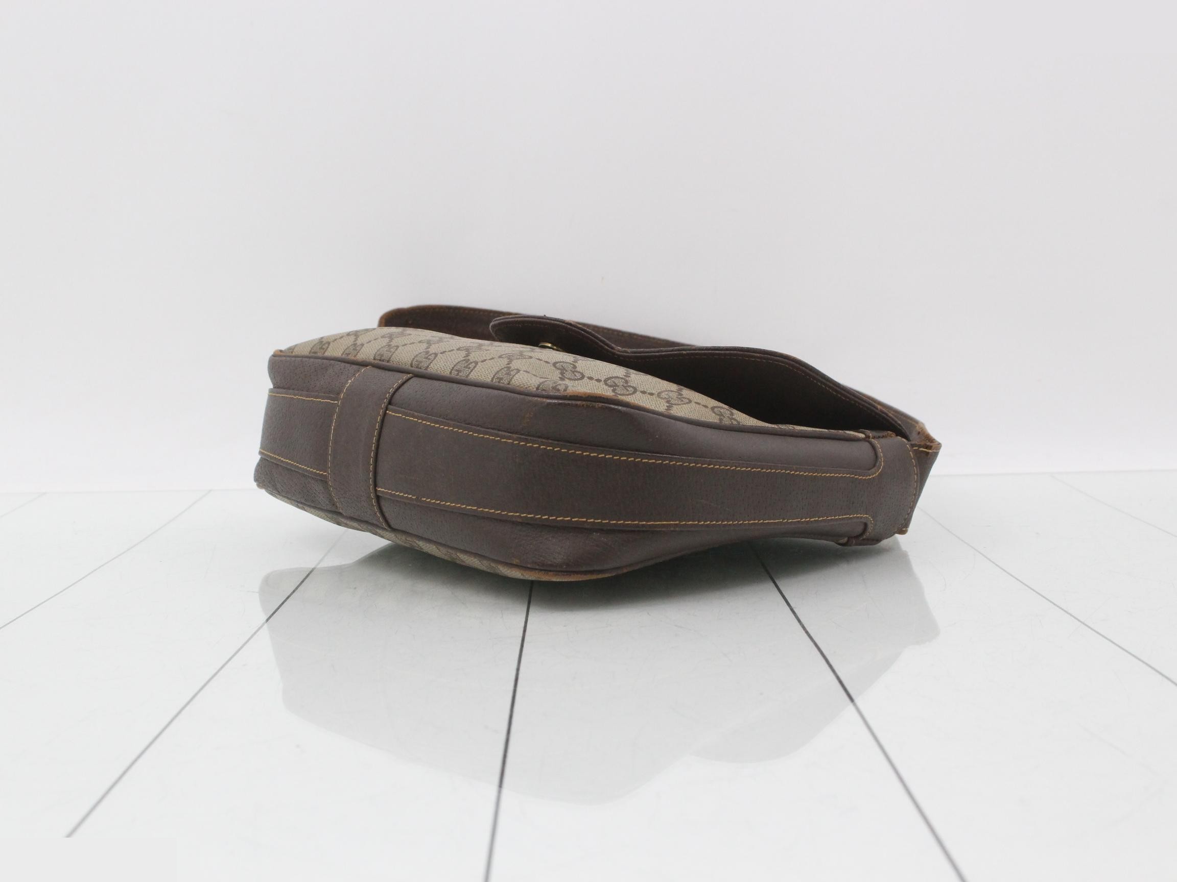 Shoulder bag, GG Supreme, beige leather — view 6