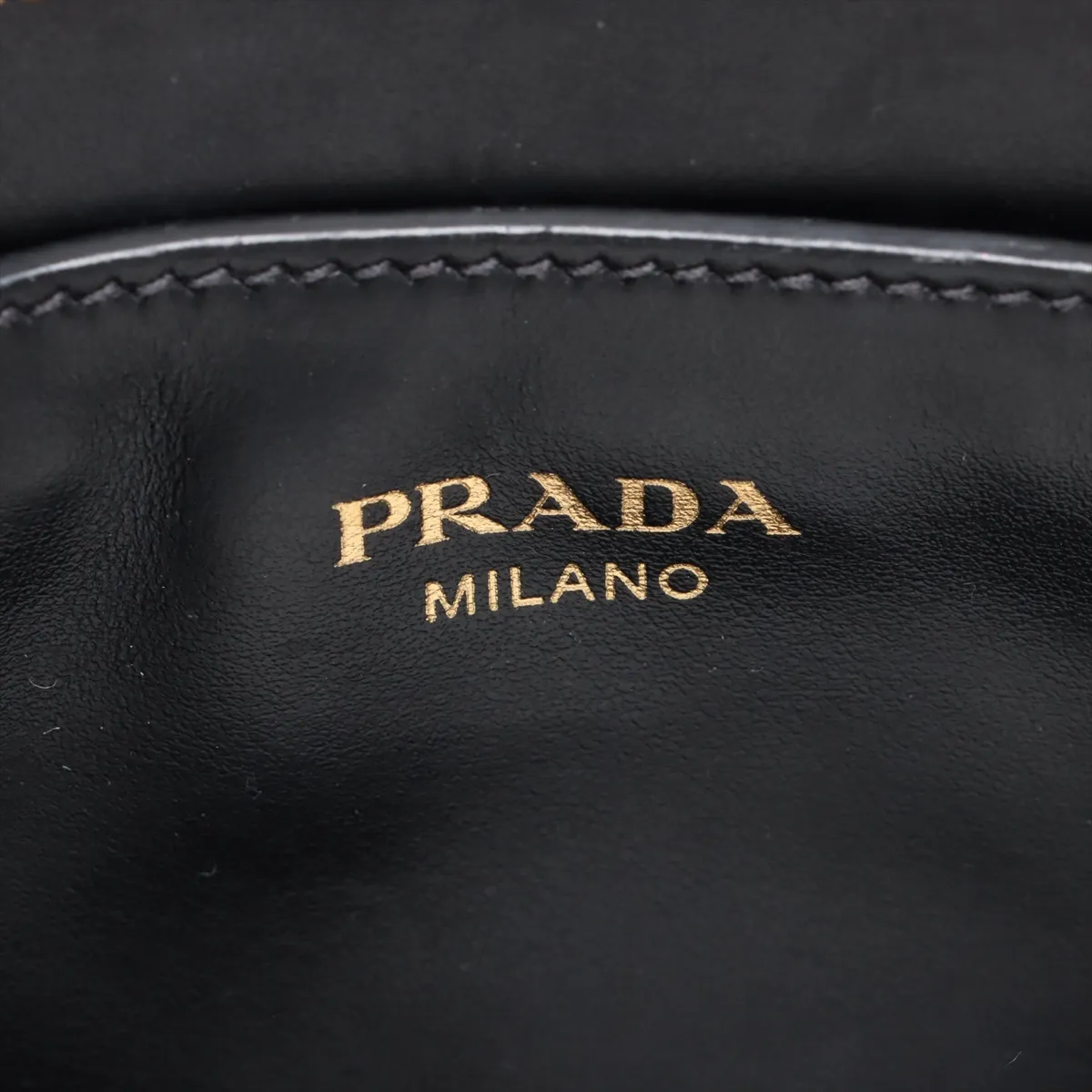 Saffiano Leather 2-Way Handbag, Black — view 11