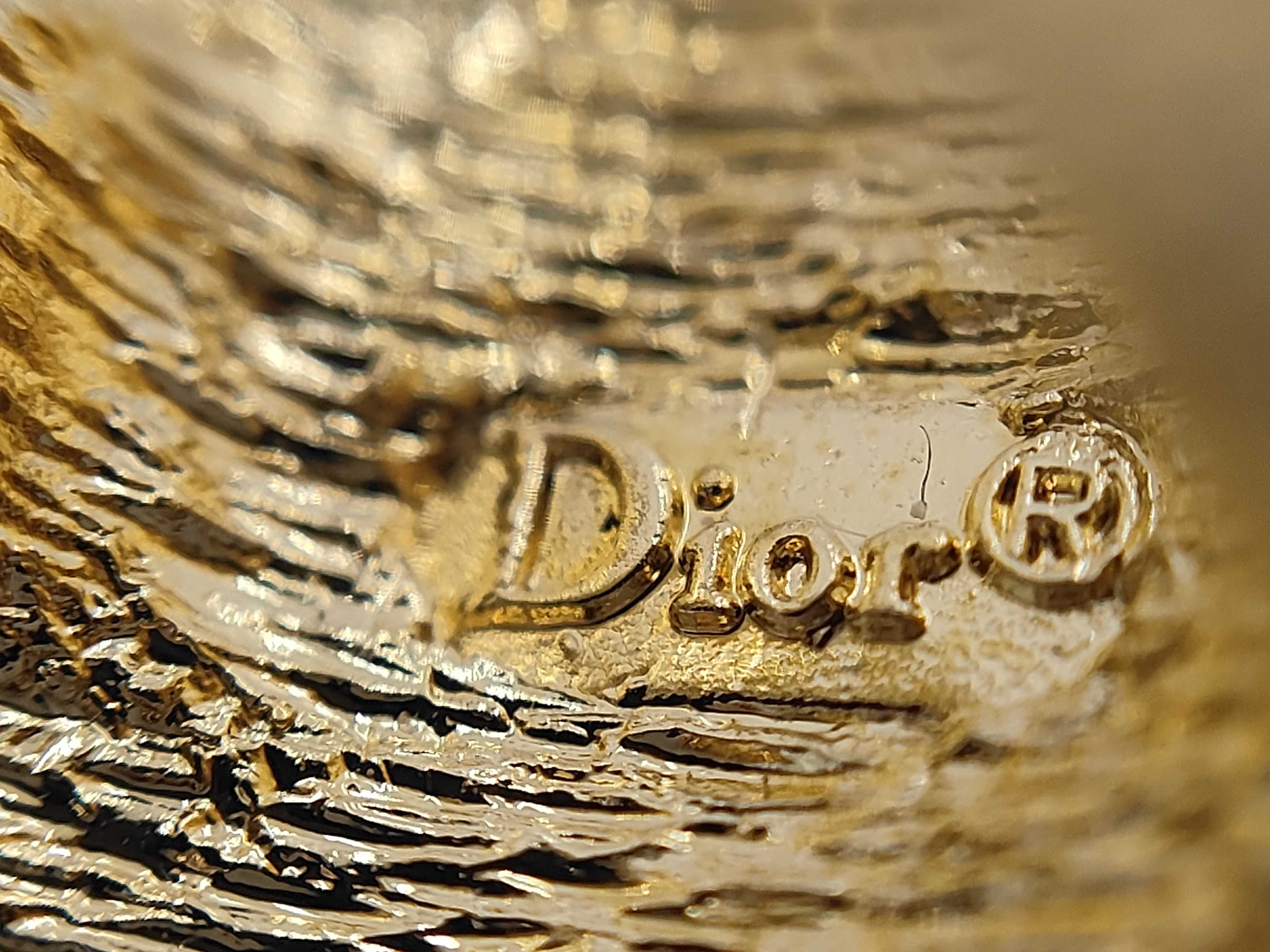 Logo Half Hoop Gold Earrings (YG) — view 7