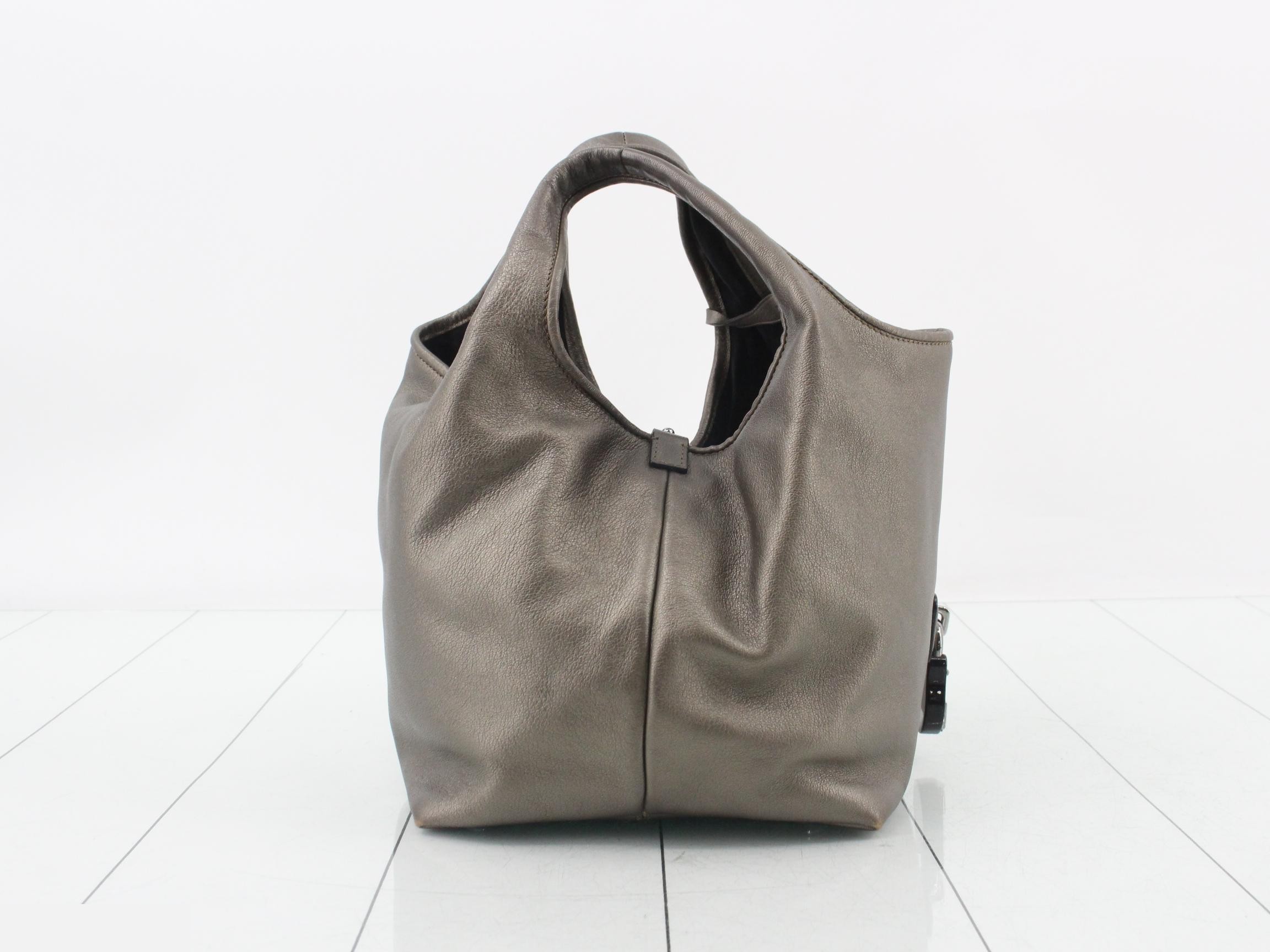 Calle Leather Handbag — view 3