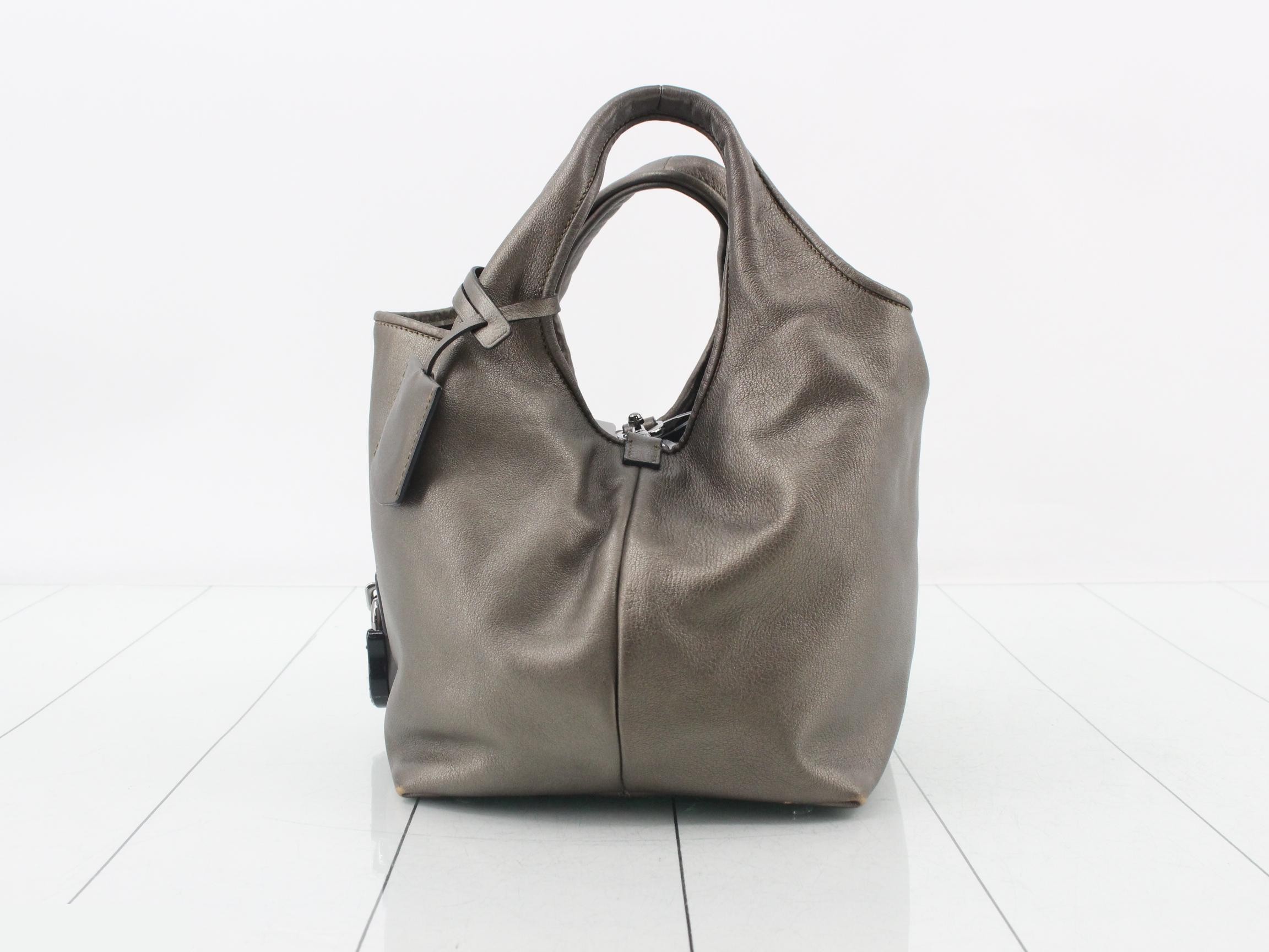 Calle Leather Handbag — view 4