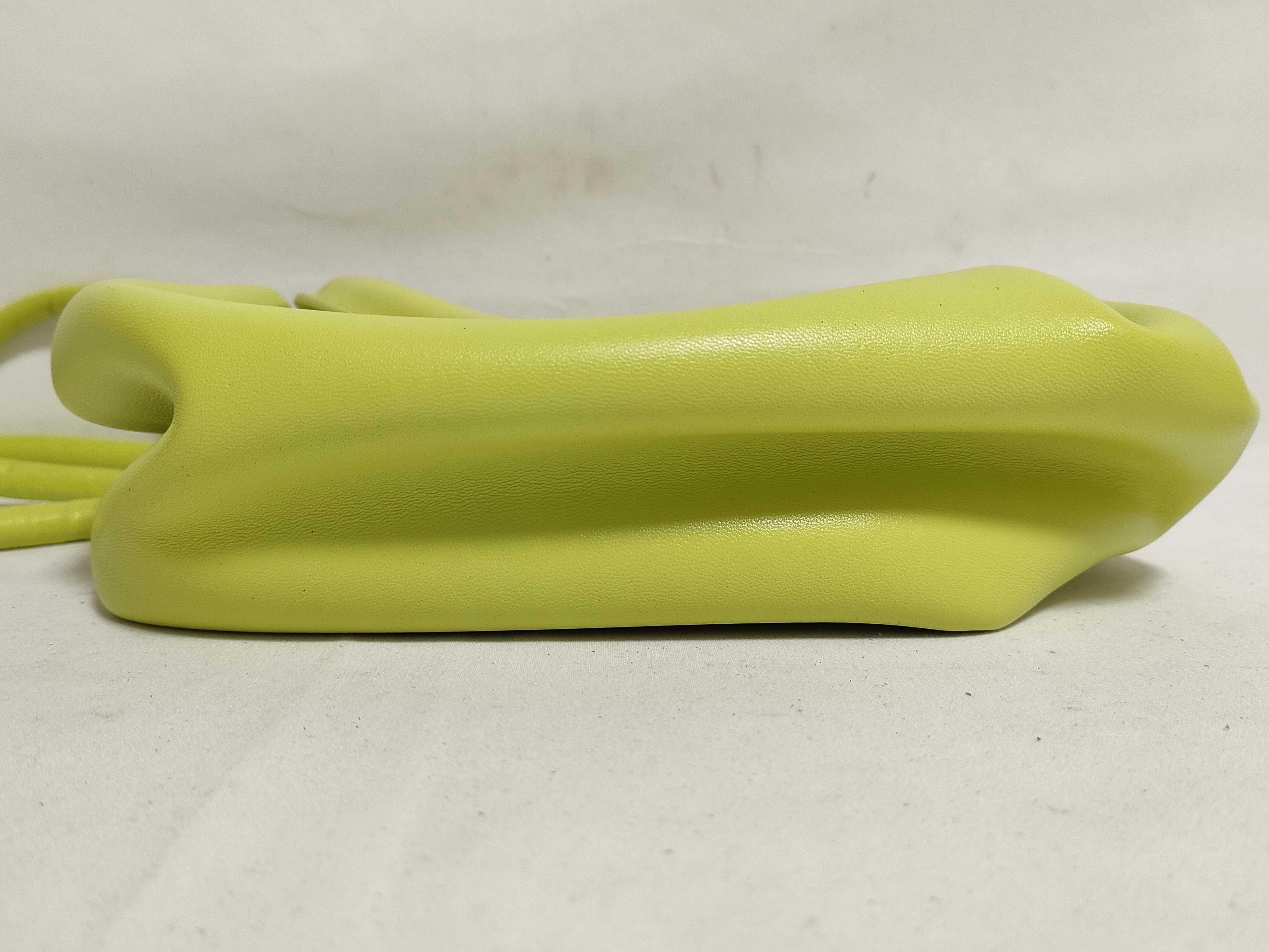 Beak Small Shoulder Bag, Yellow — view 6