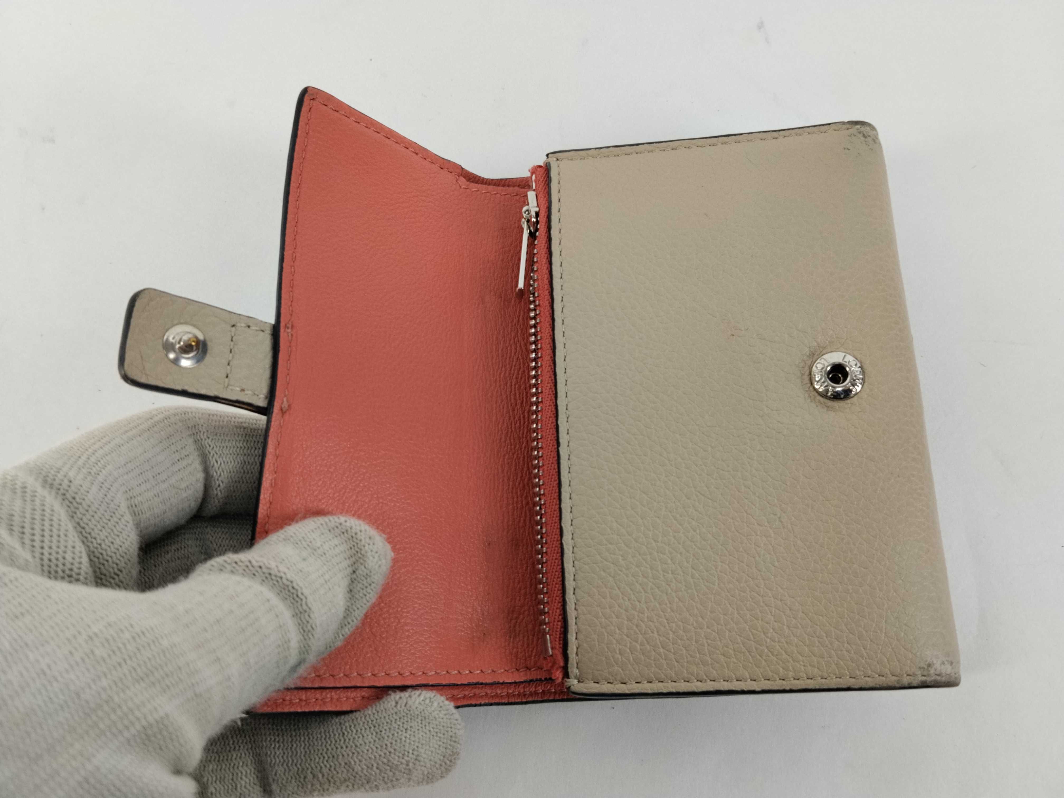 Anagram Leather Compact Wallet — view 10