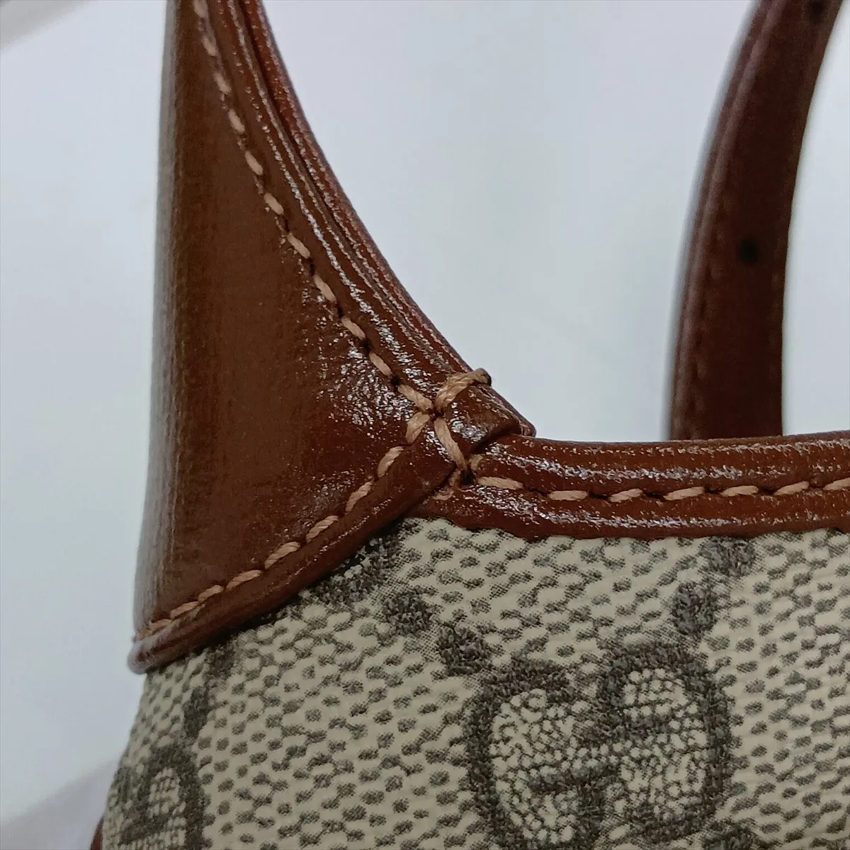 GG Supreme Jackie 1961 PVC x Leather Shoulder Bag, Brown, 637092 — view 12