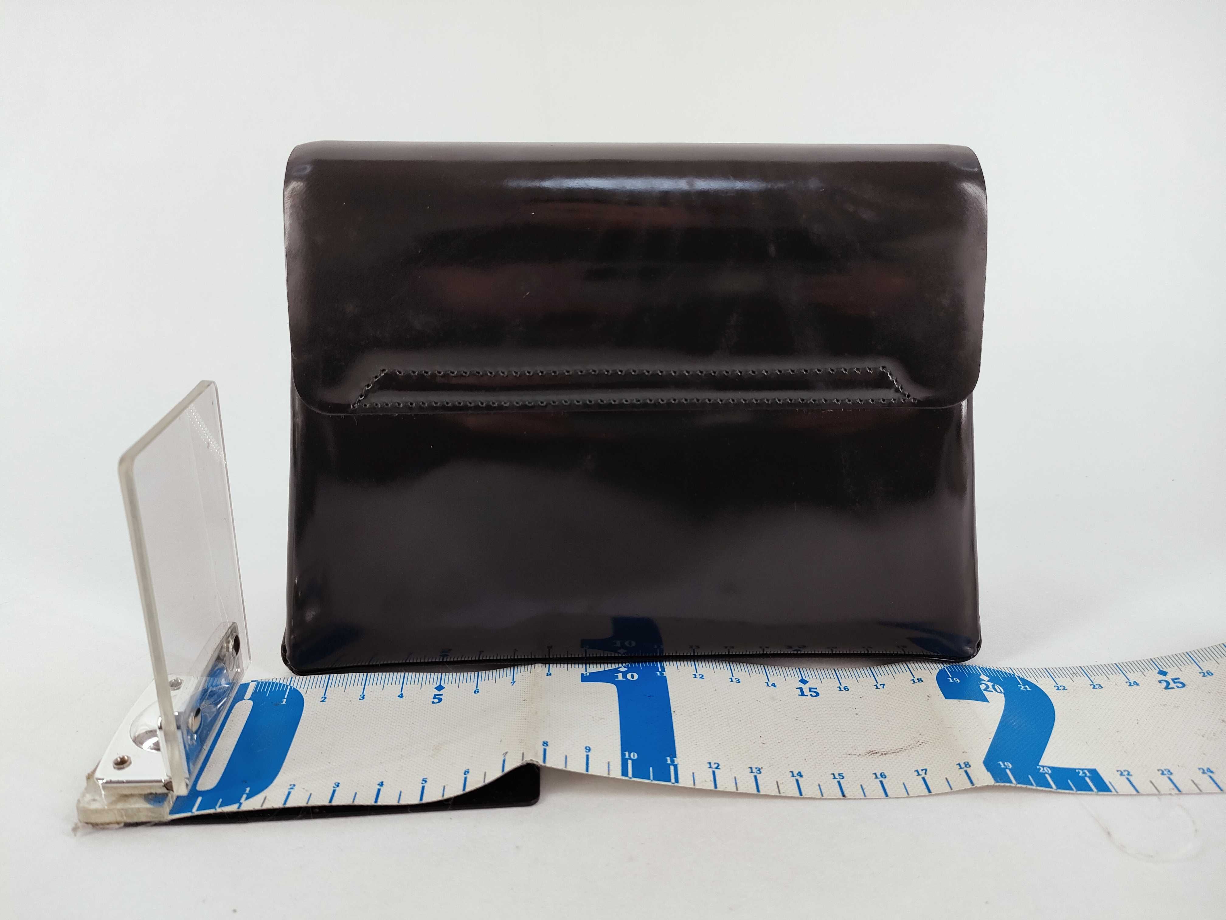 Clutch Bag with Strap, Enamel Shoulder Bag — view 2