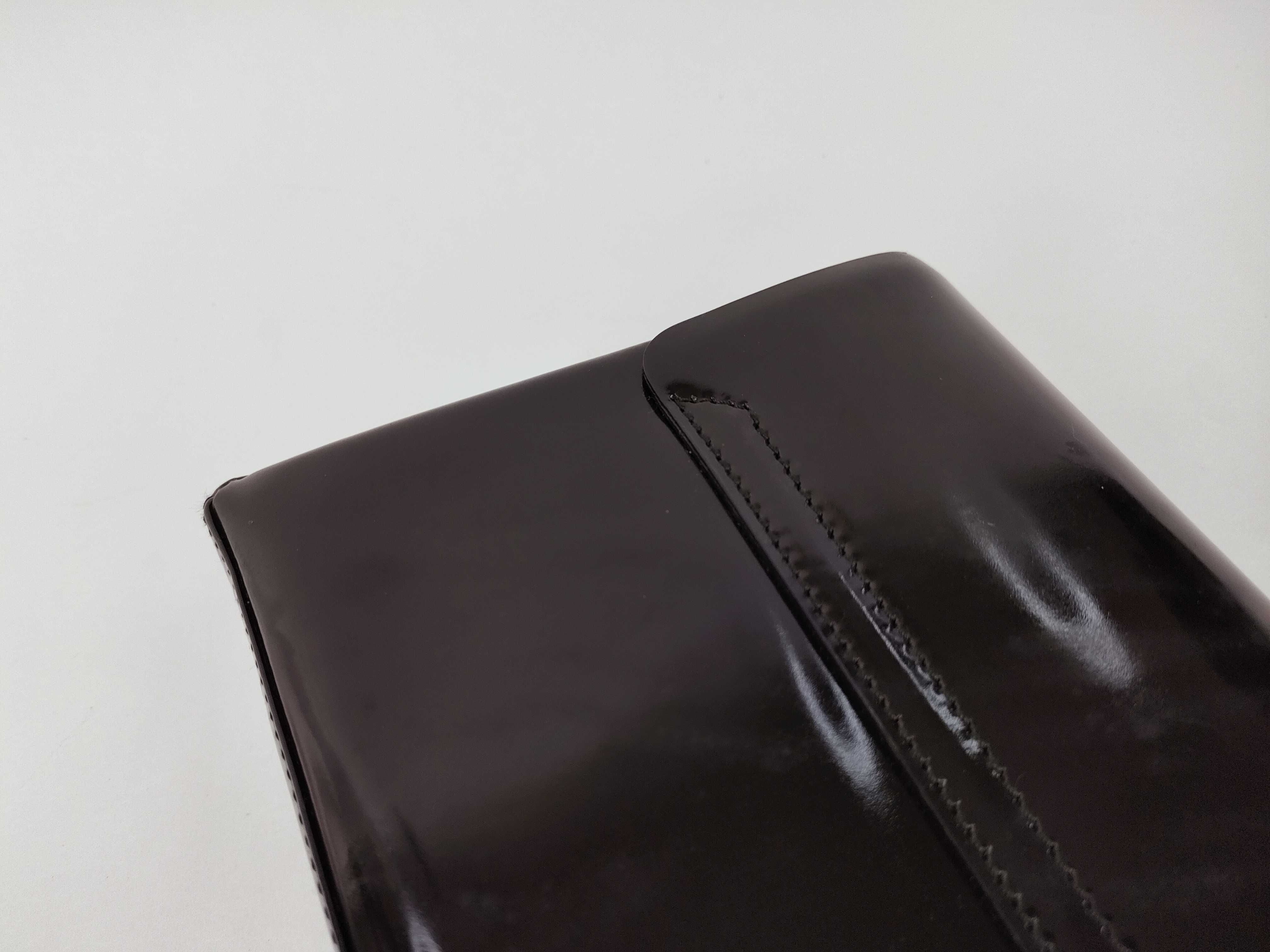 Clutch Bag with Strap, Enamel Shoulder Bag — view 13